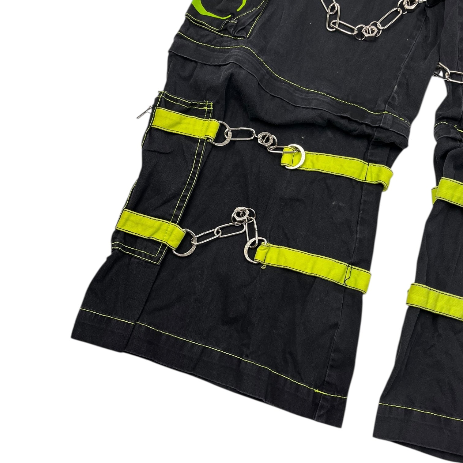 Vintage Y2K Tripp NYC Goth Rave Biohazard Baggy Pant