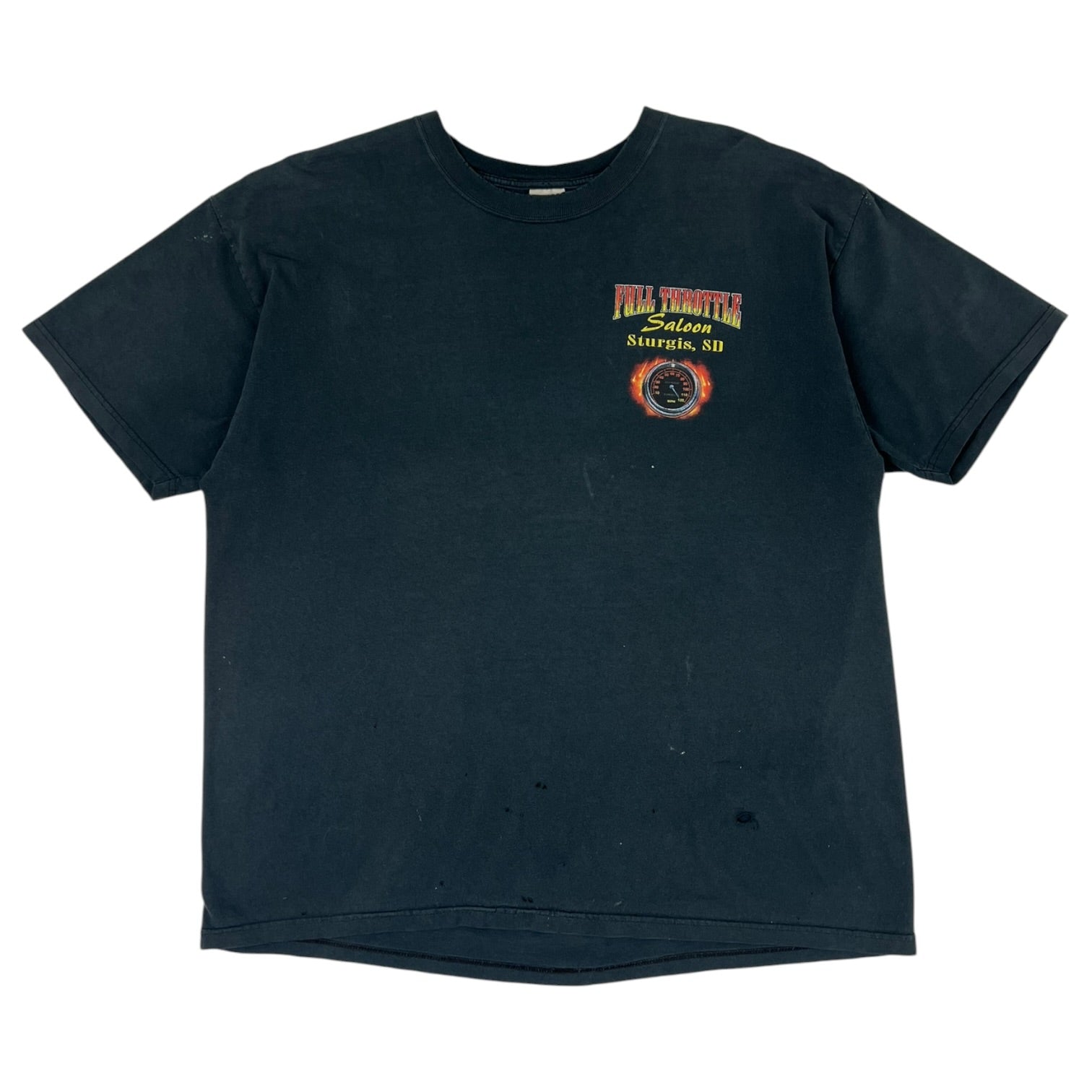 Vintage Full Throttle Saloon “Sturgis, SD” T-Shirt Black