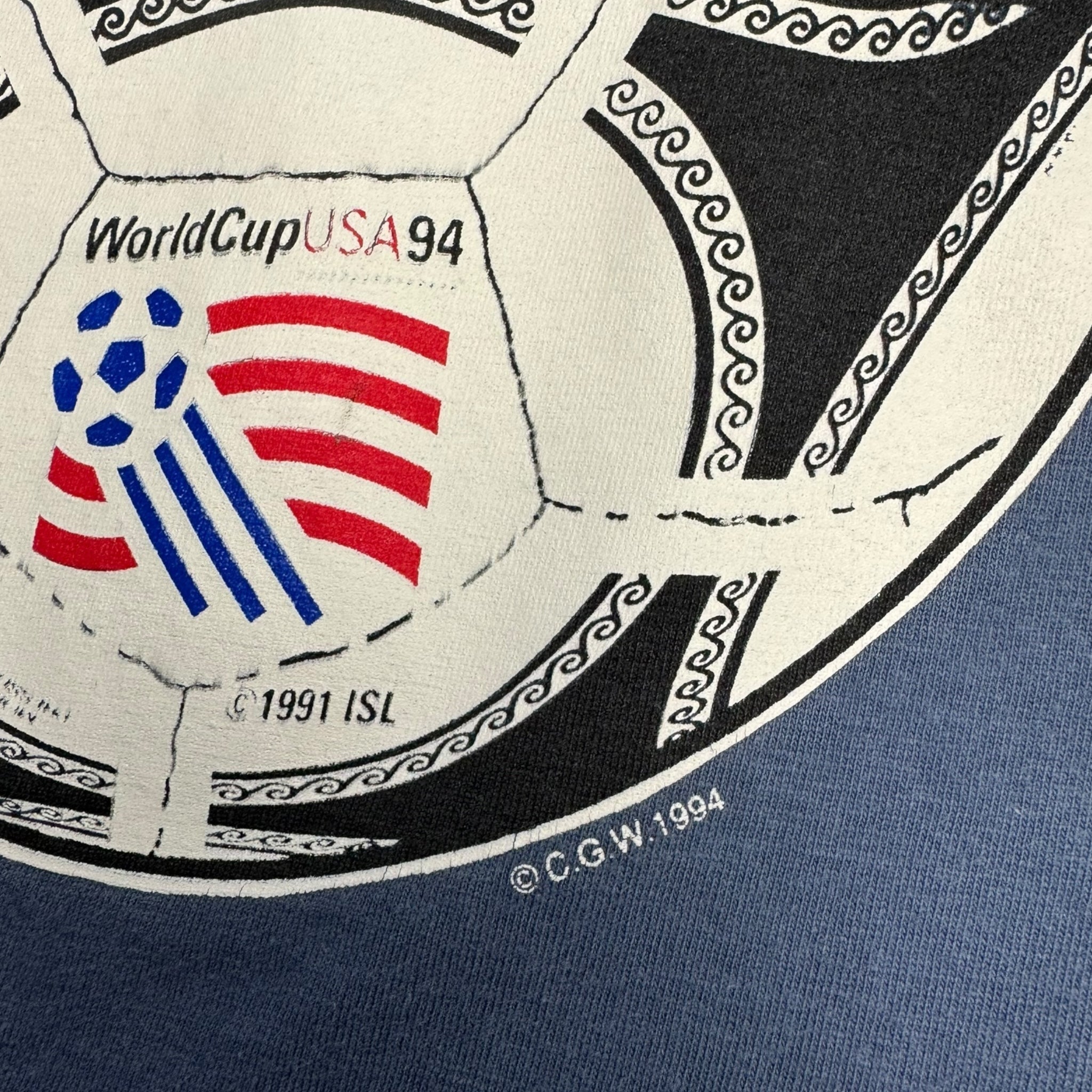 1994 Greece World Cup Elliniki Dimokratia T-Shirt