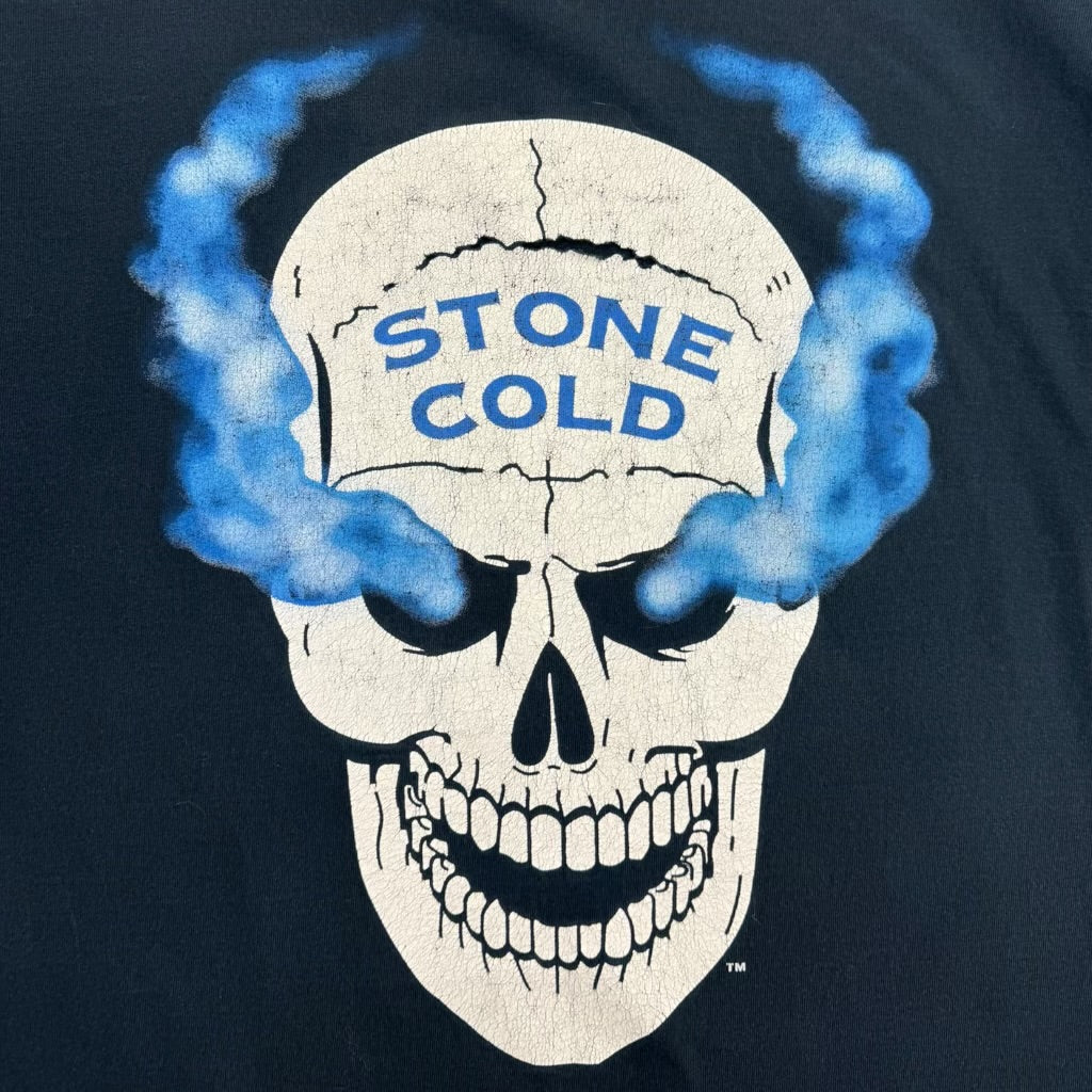 2002 Stone Cold "What?" Skull T-Shirt