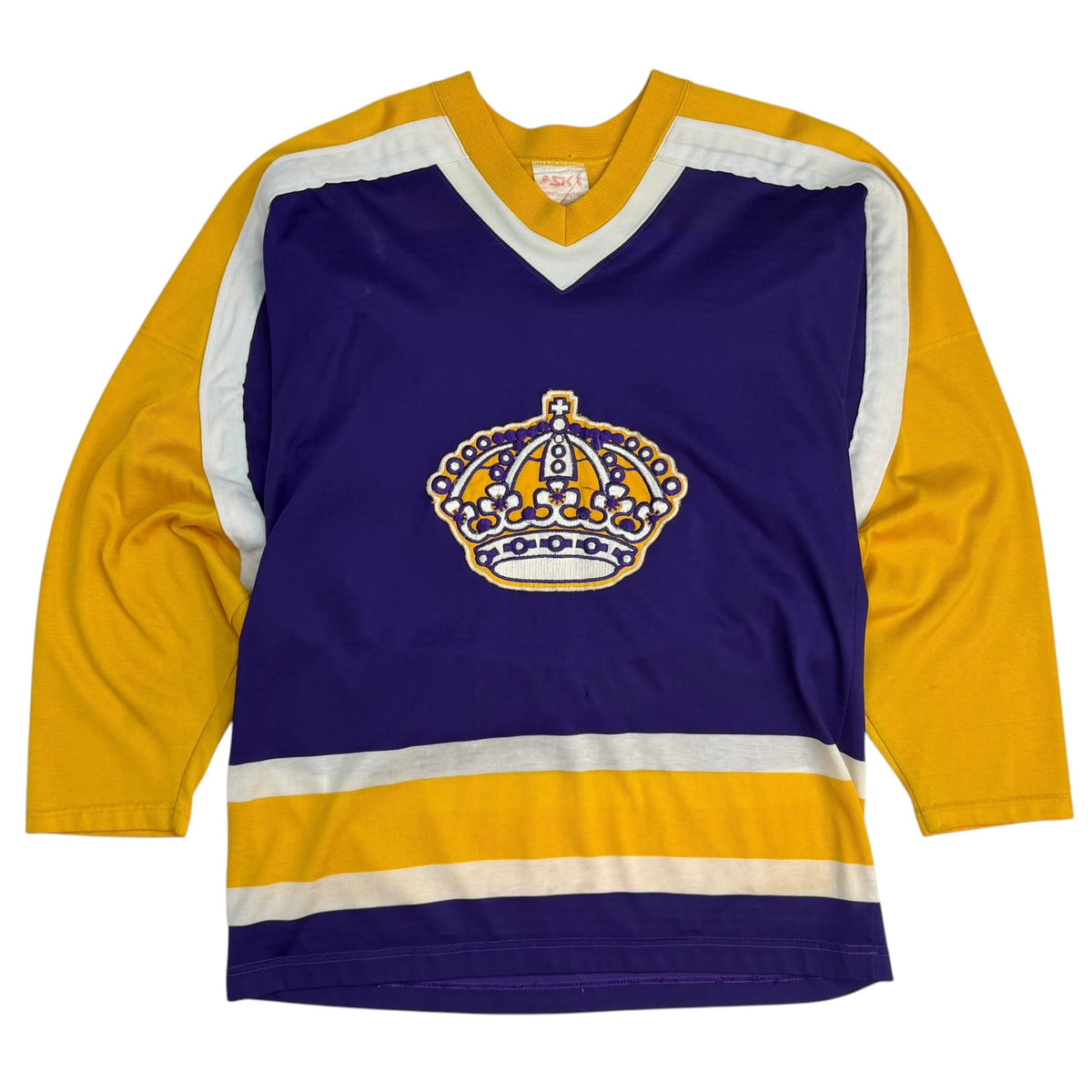 Vintage Los Angeles Kings Jersey Purple/Yellow