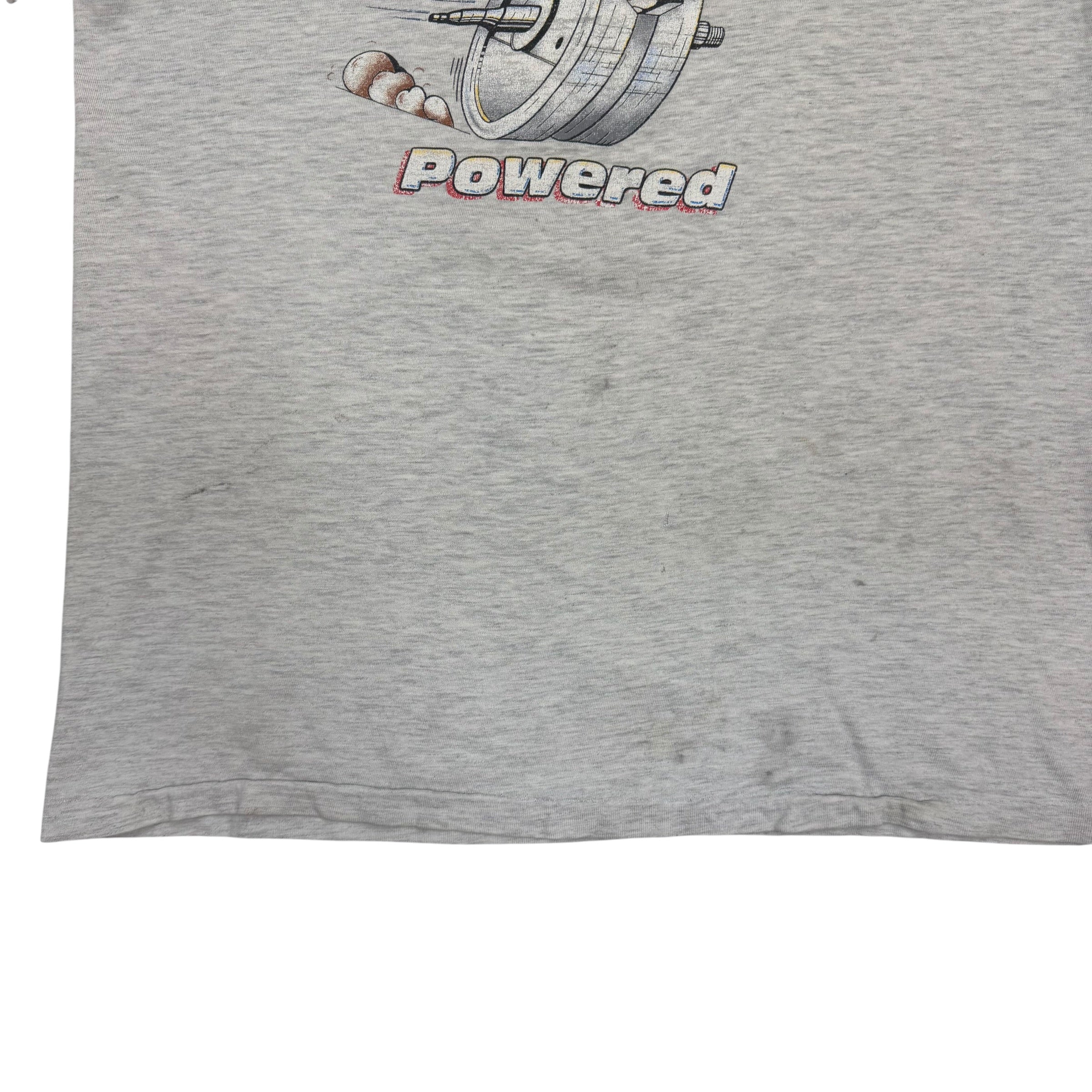 Vintage Sidewinders For Harley Davidson By S&S Cycle Snake Wisconsin Tee Grey