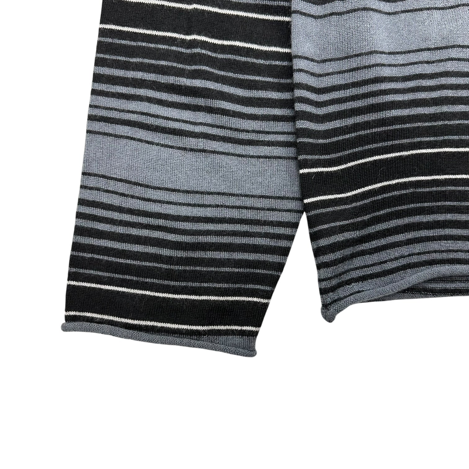 Stussy Horizontal Stripe Sweater Black/Grey