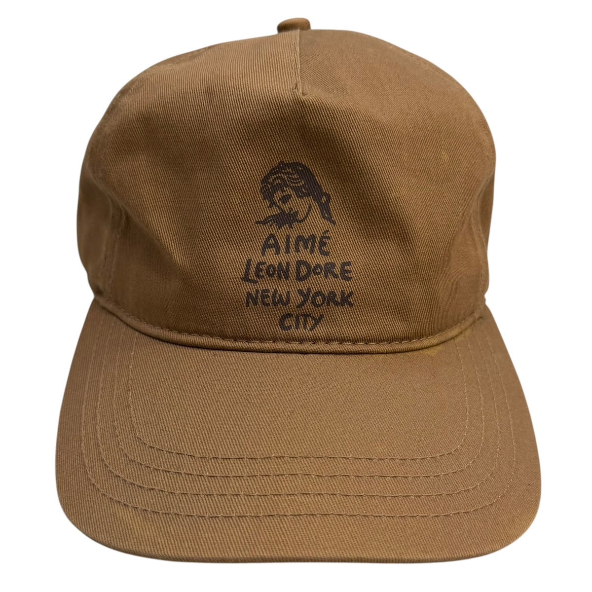 Aimé Leon Dore New York City Greek Lady Cap Brown