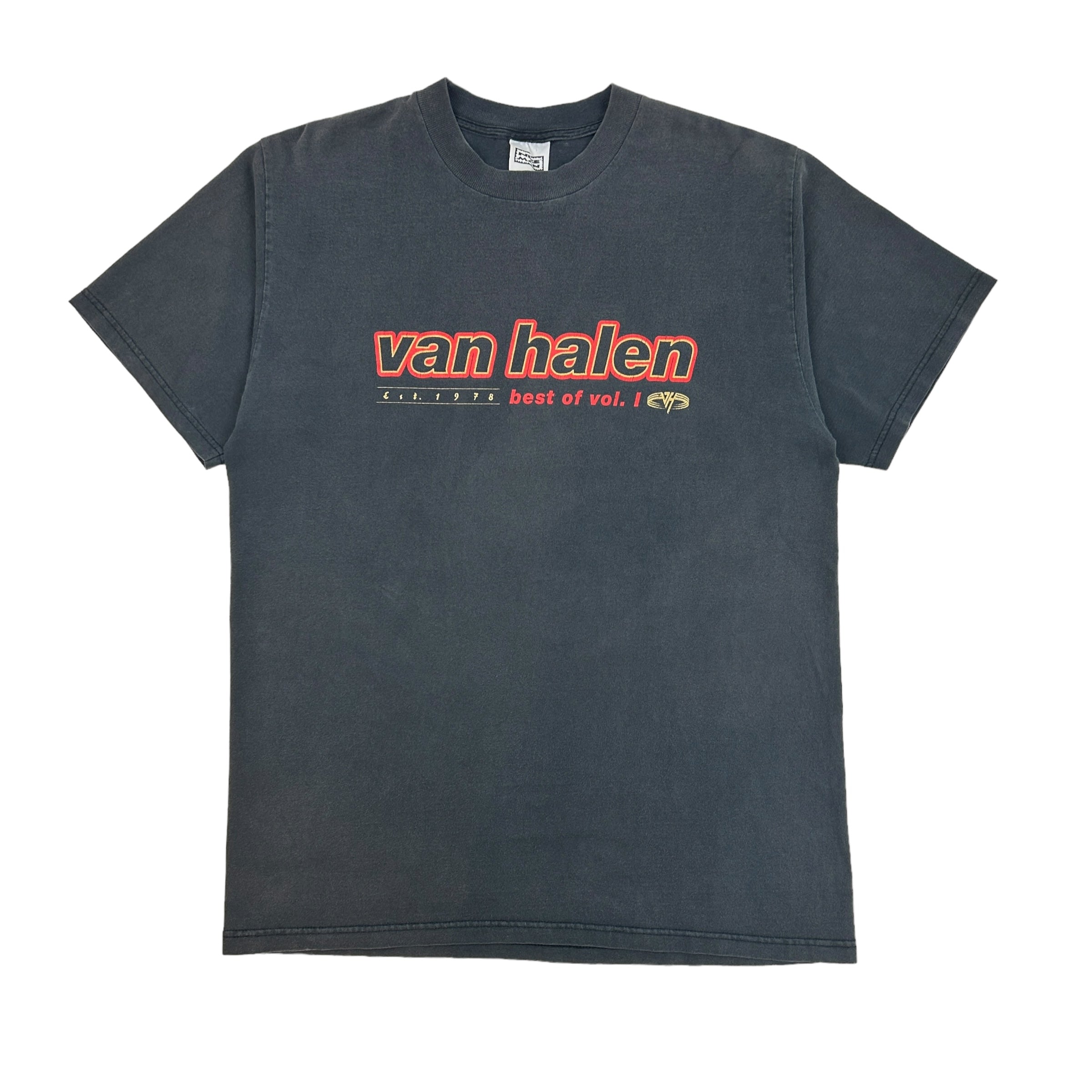 1996 Van Halen Best of Vol. 1 T-Shirt Black