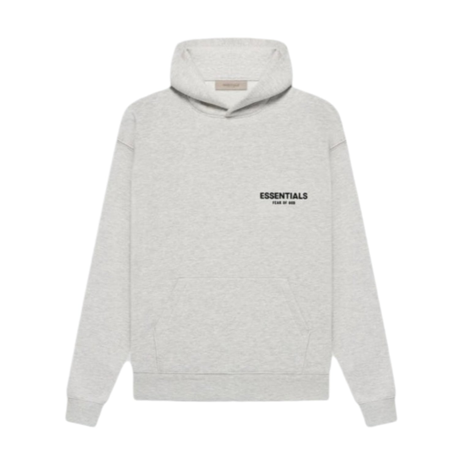 Fear of God Essentials Core Light Heather Oatmeal Hoodie