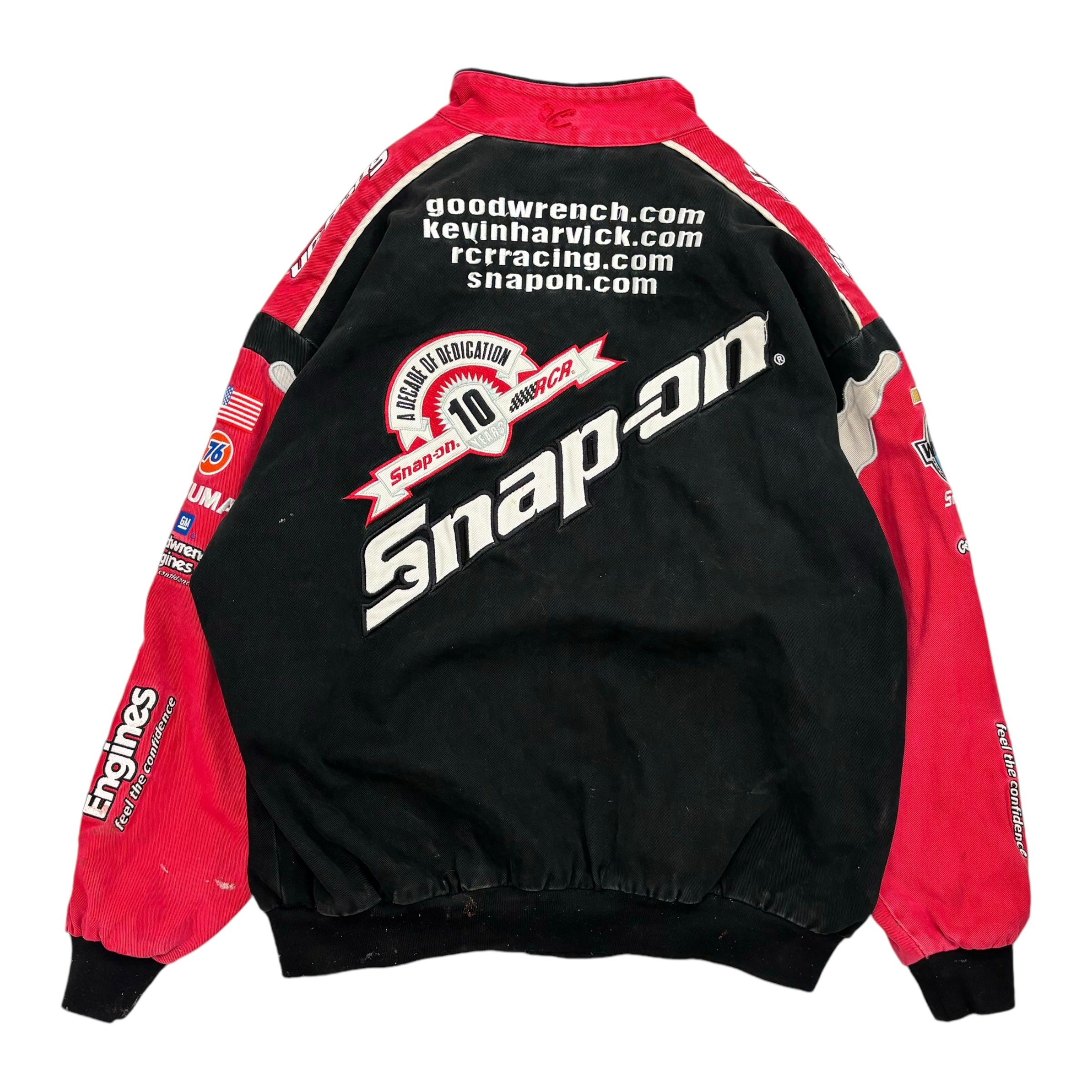 Vintage Chase Authentics Snap-On NASCAR Jacket