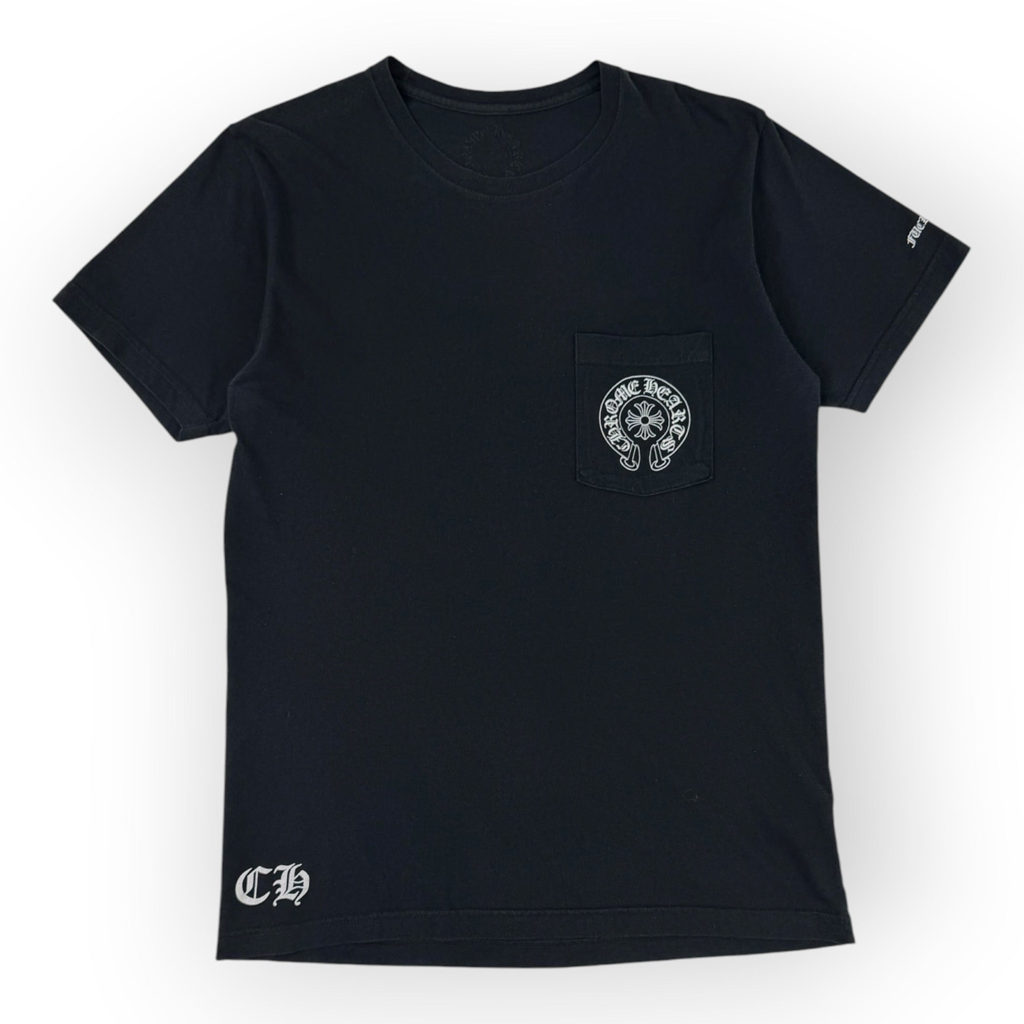 Chrome Hearts Horse Shoe Hong Kong T-Shirt Black