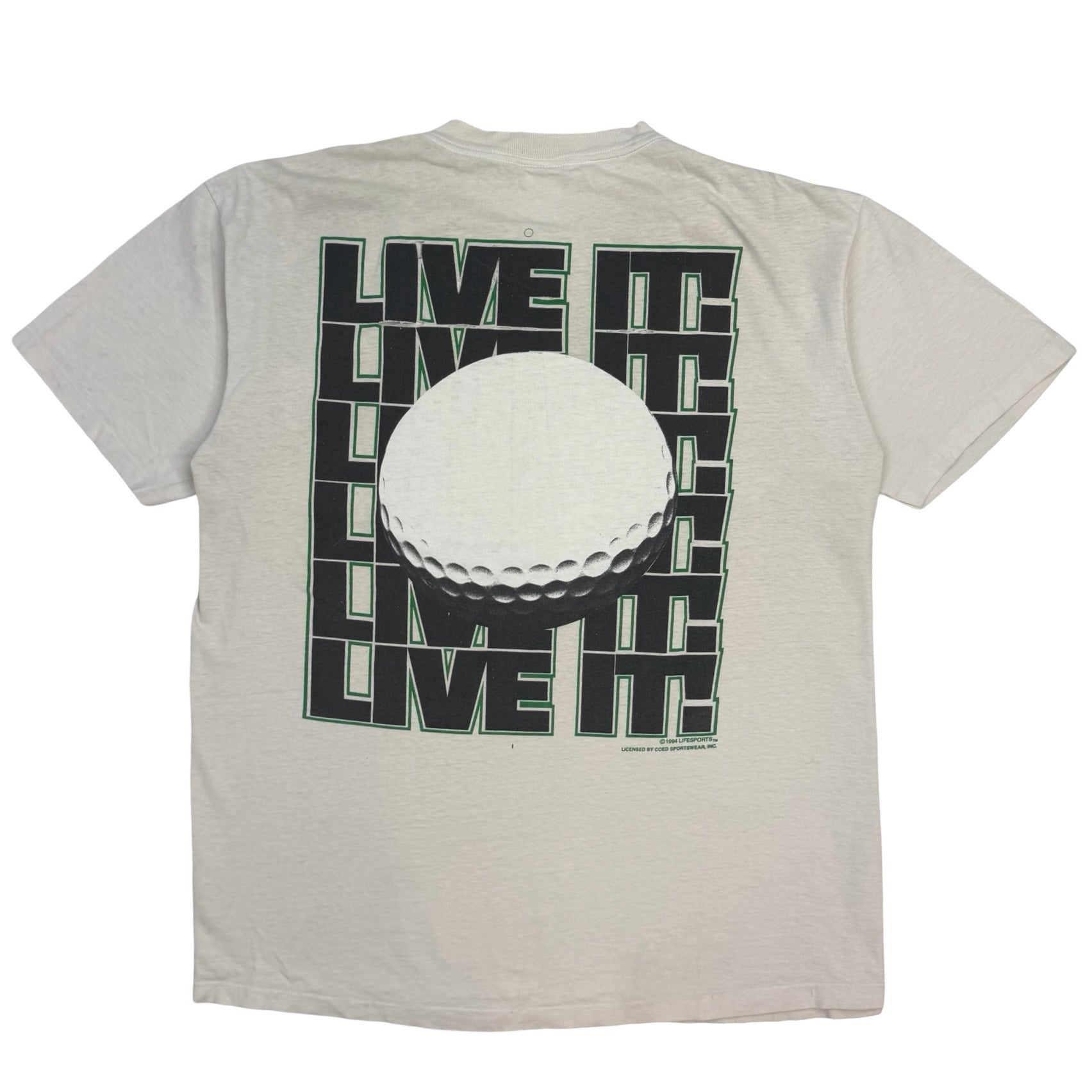 1994 “Drive it! Chip It! Putt It!…” Golf Tee White