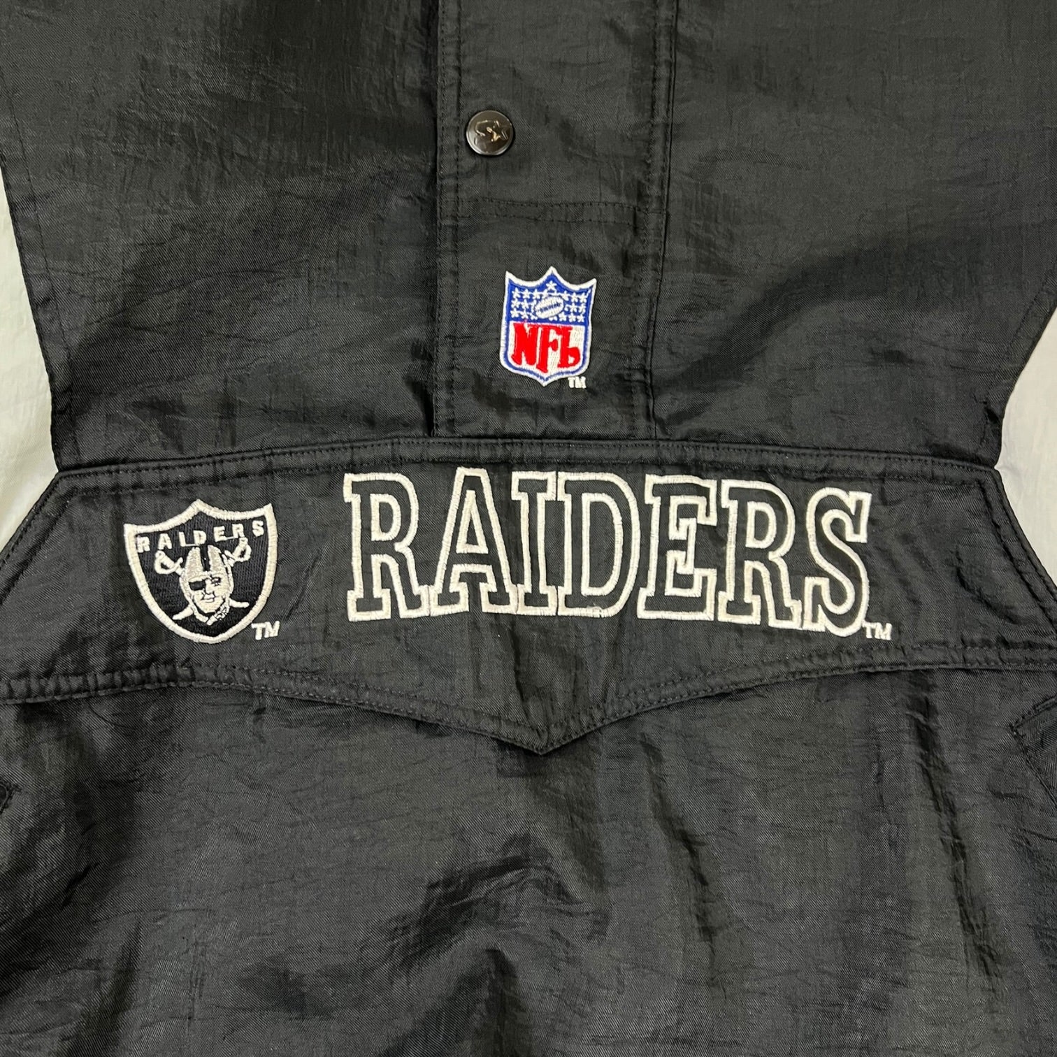 Vintage Starter Pro Line Las Vegas Raiders Pullover Jacket