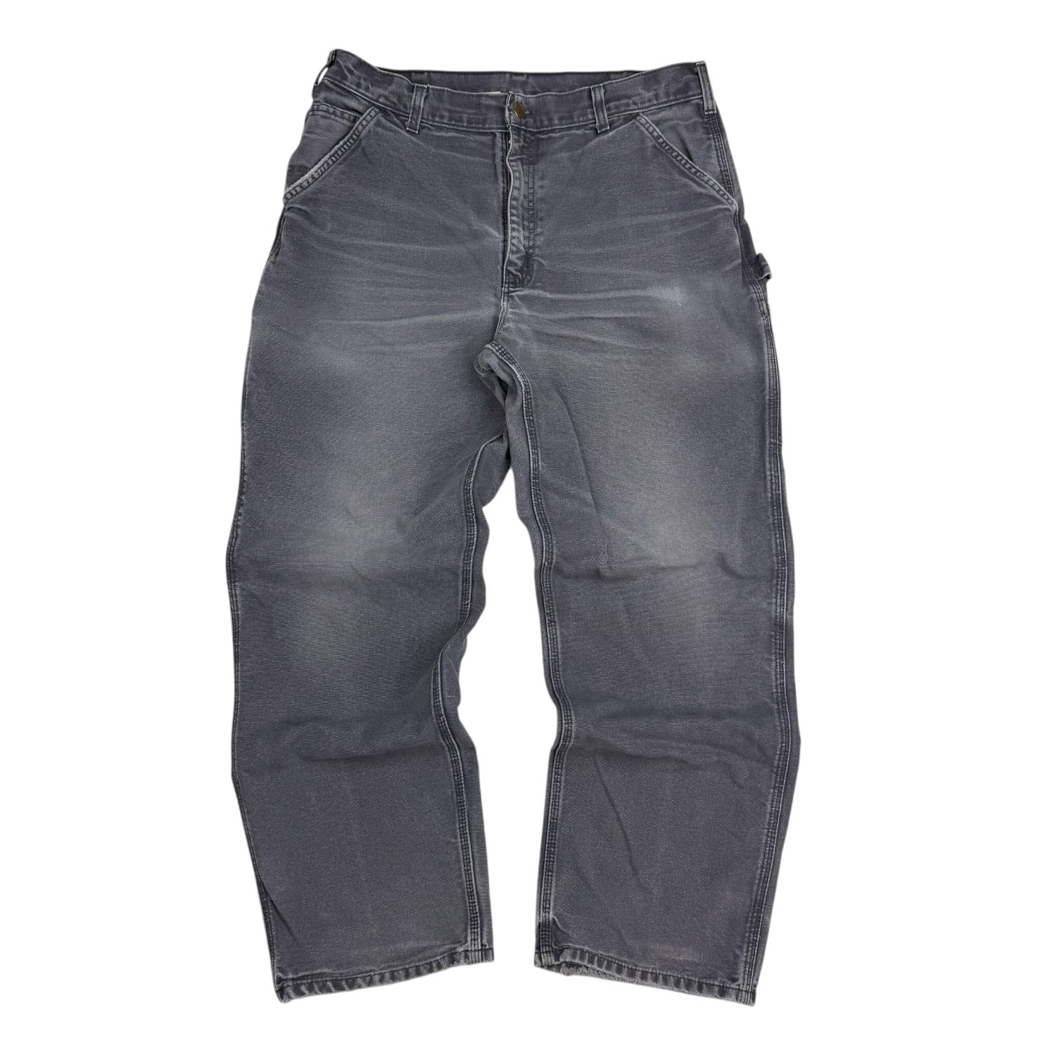 Vintage Carhartt Dungaree Pants Petroleum Blue