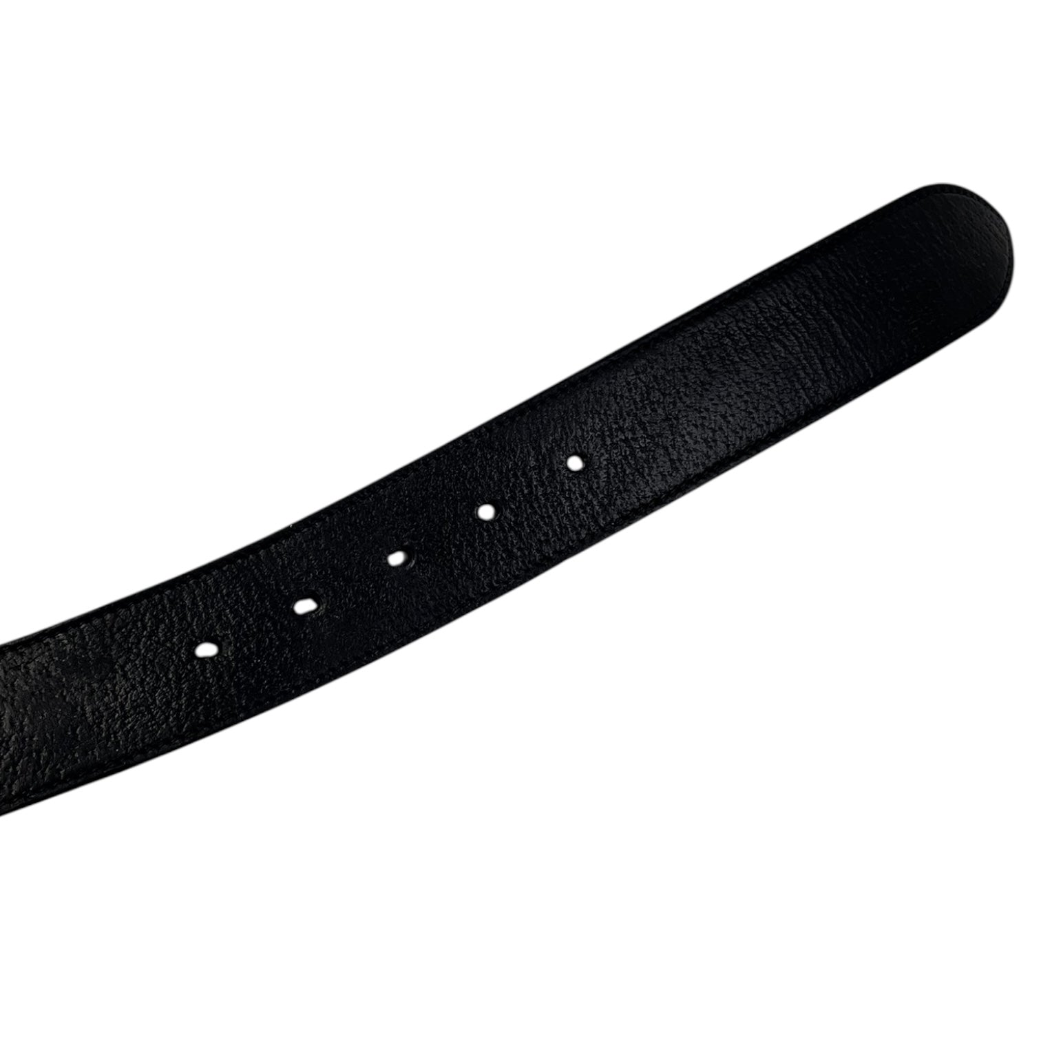 Gucci GG Buckle Leather Belt