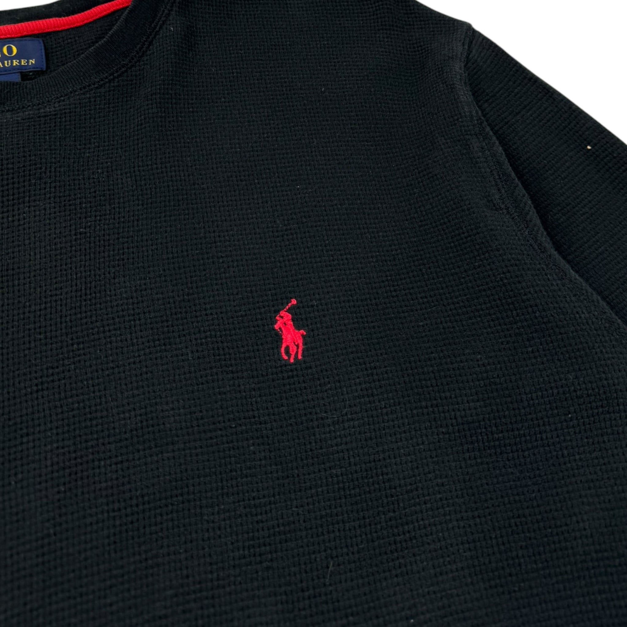 Polo Ralph Lauren Thermal Knit Black