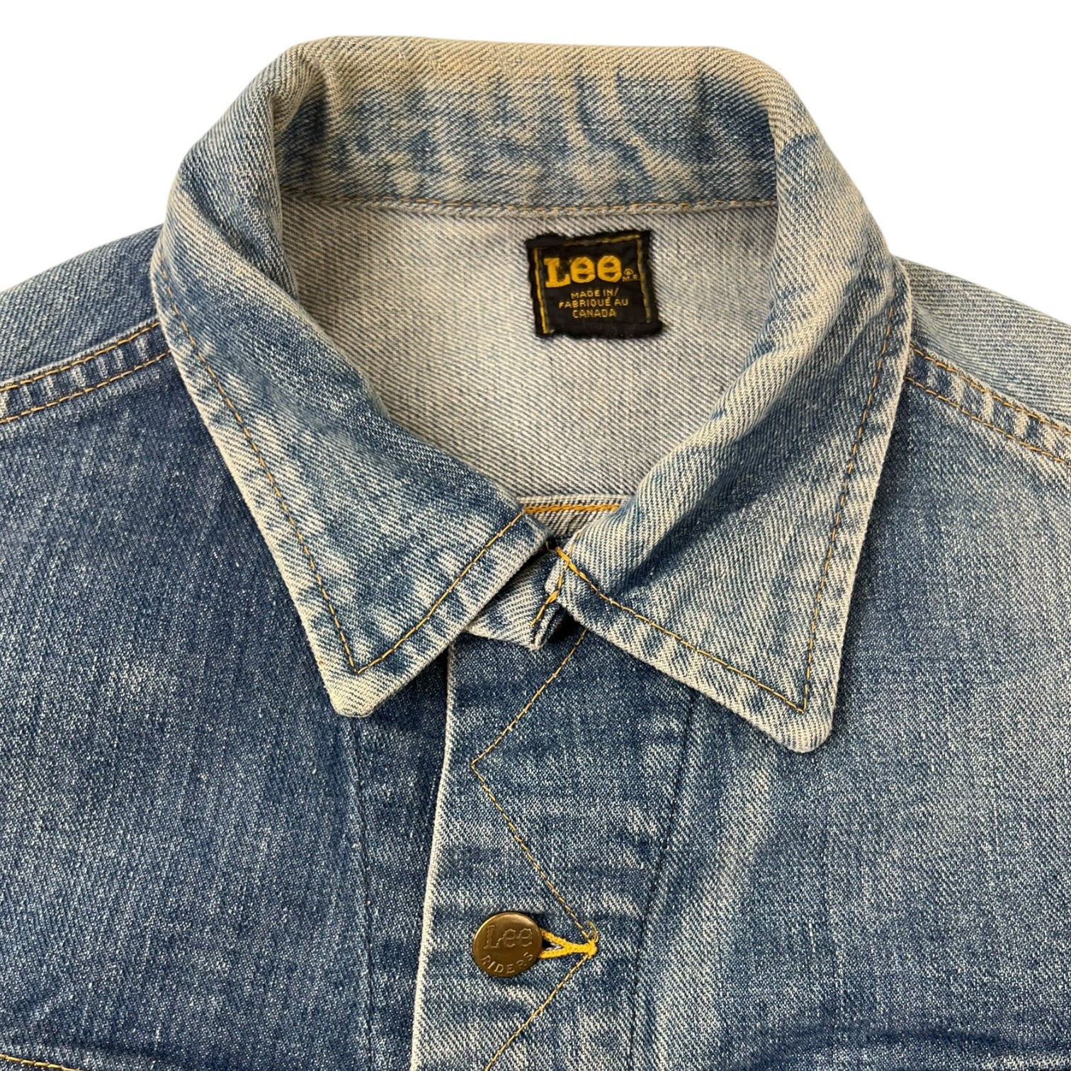 (W) Vintage Lee Riders Denim Trucker Jacket