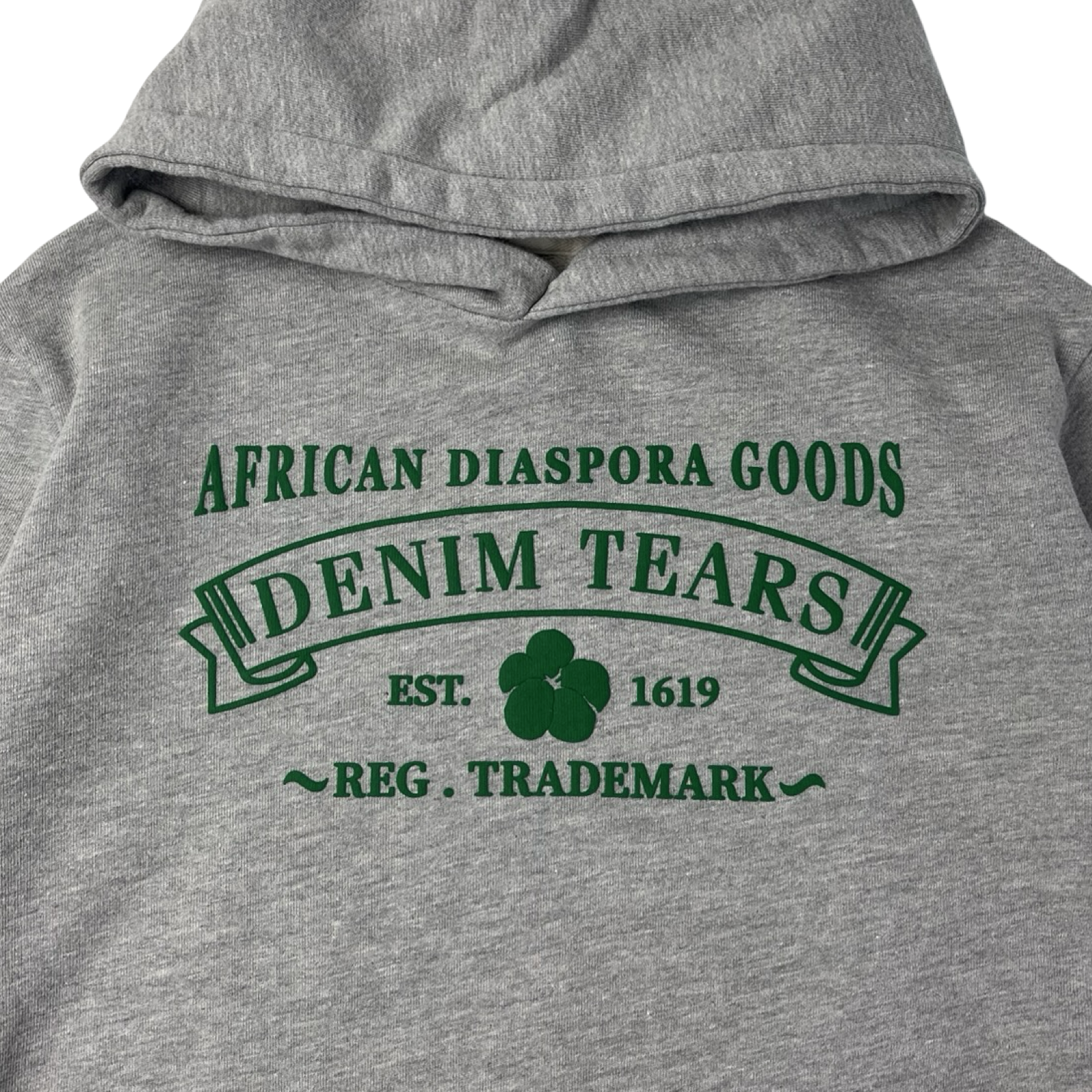 Denim Tears ADG Hoodie Grey/Green