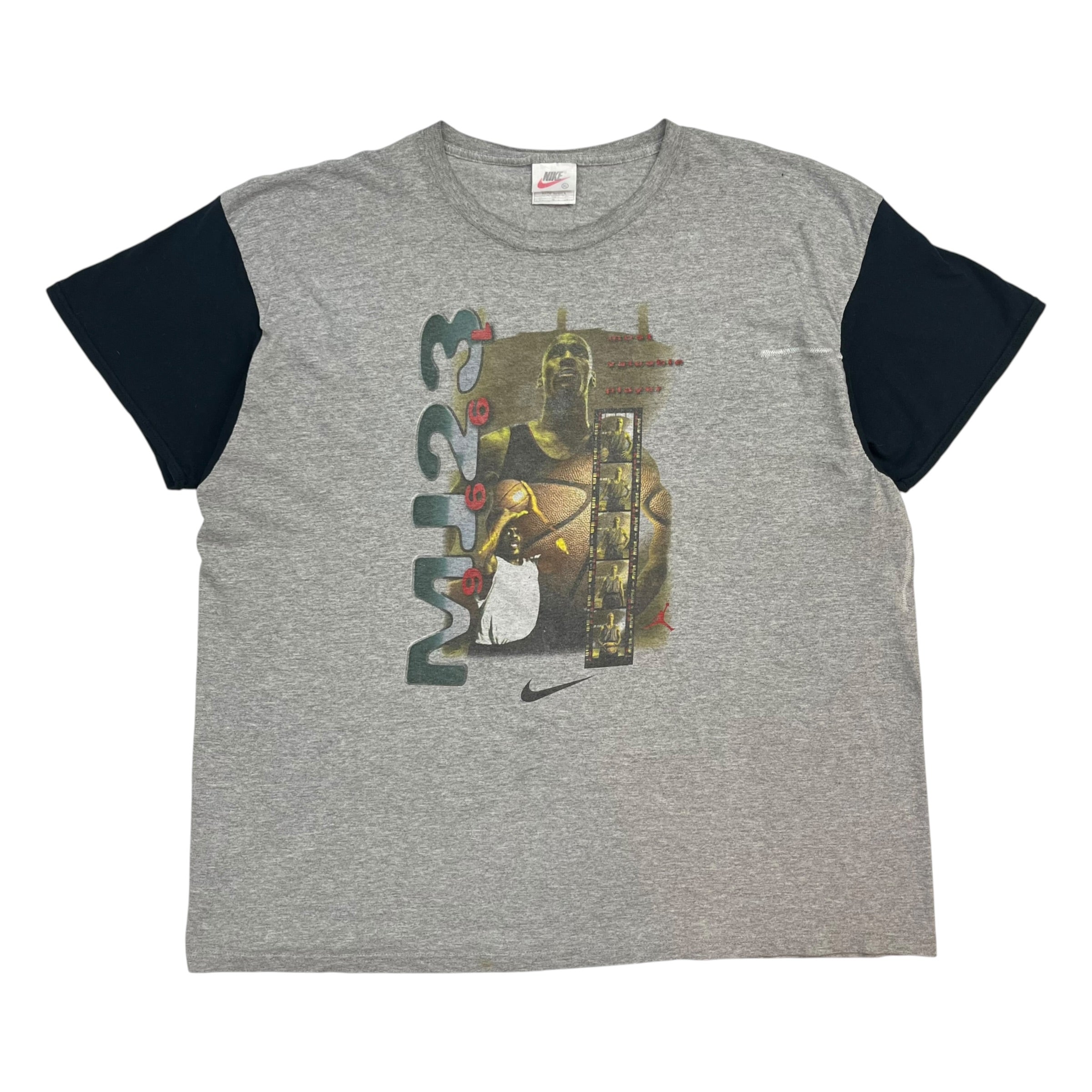 1996 Nike Michael Jordan MVP Tee Grey/Black