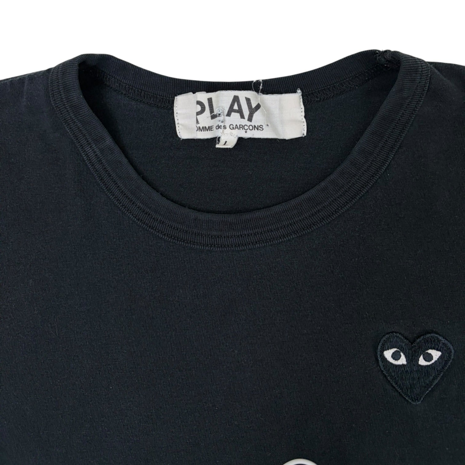 CDG Comme des Garçonnes Play T-Shirt Black