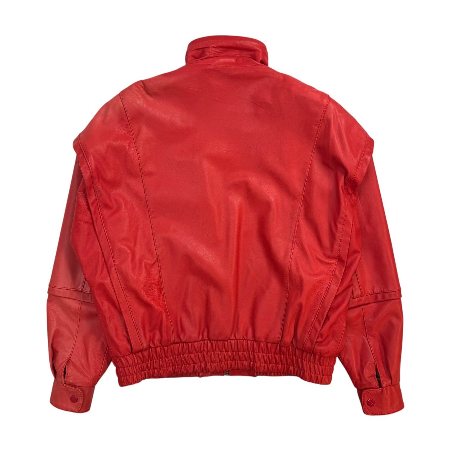 Vintage Creation Leather Jacket Red