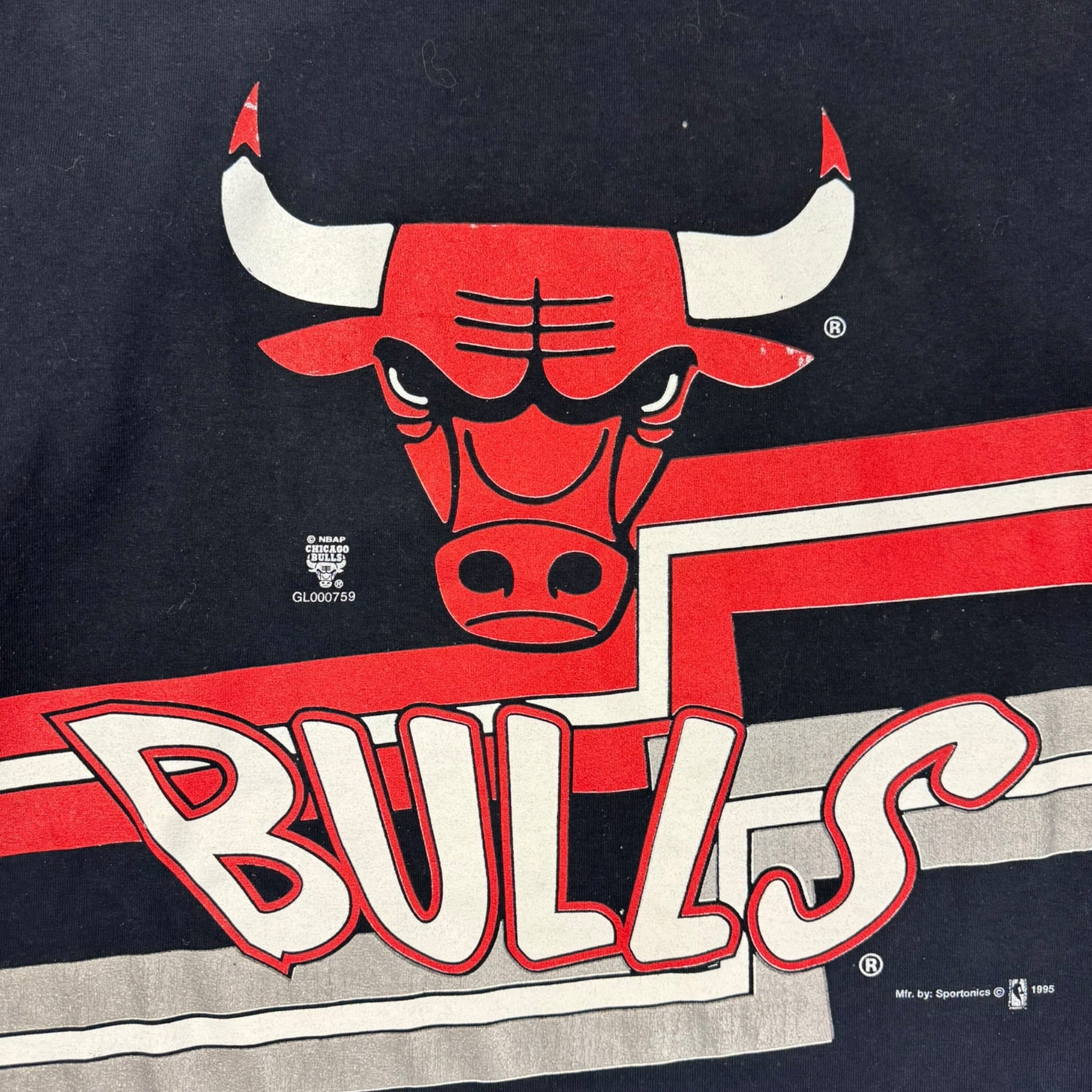 Vintage NBA Chicago Bulls Longsleeve Jersey T-Shirt