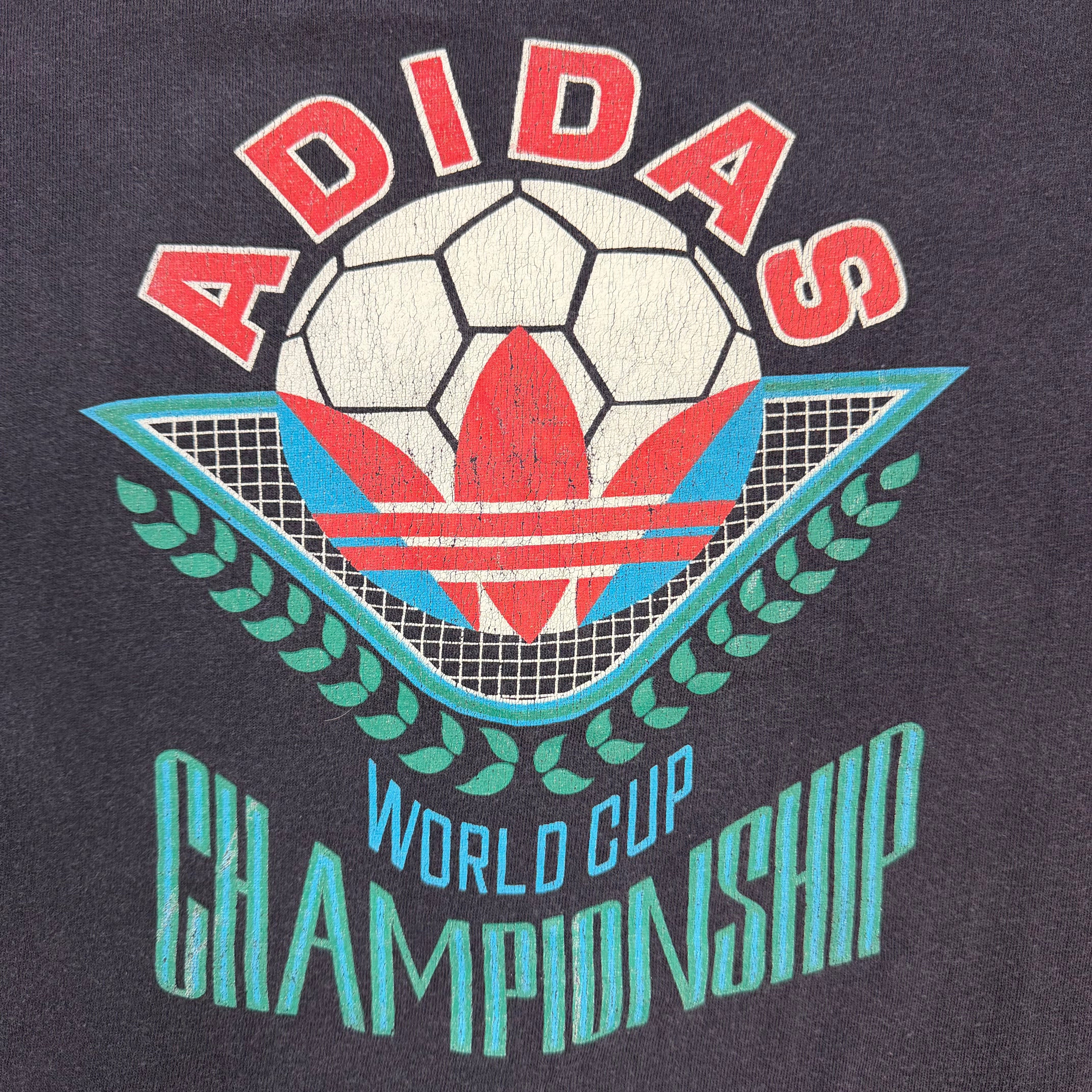 Vintage Adidas World Cup Championship Long Sleeve Black