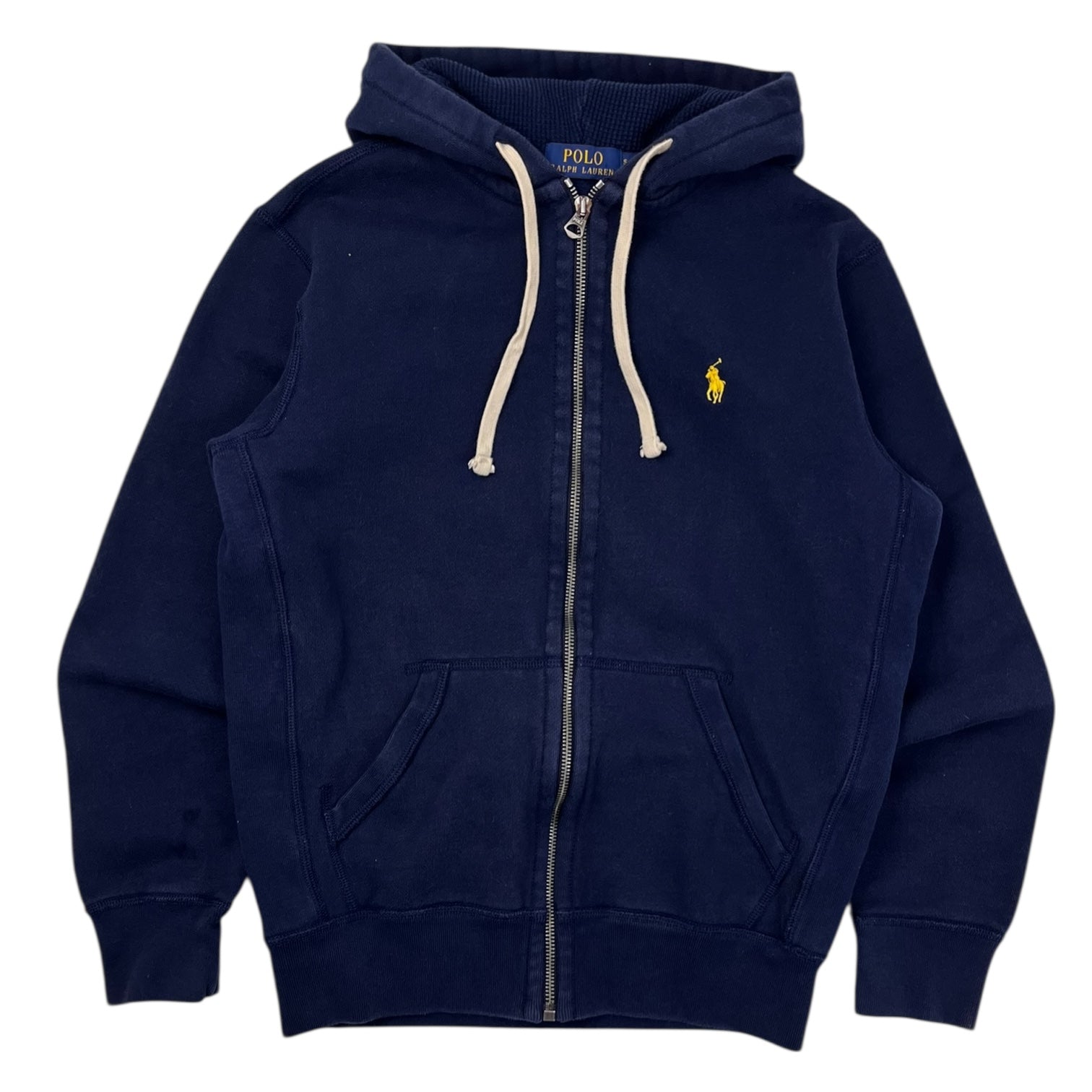 Polo Ralph Lauren Waffle Lined Hood Hoodie Navy