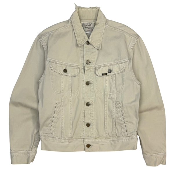 (W) Vintage Lee Westerner Denim Jacket Tan