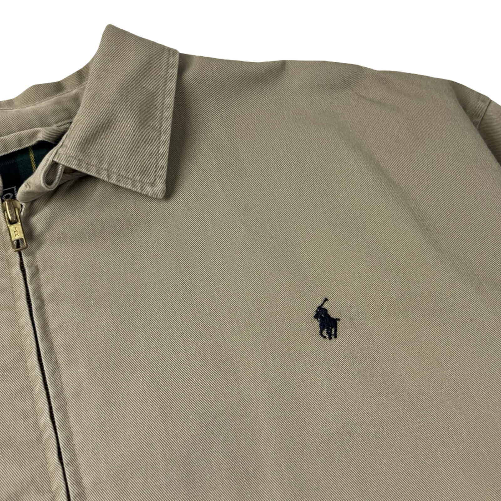 Vintage Polo Ralph Lauren Harrington Lined Canvas Jacket