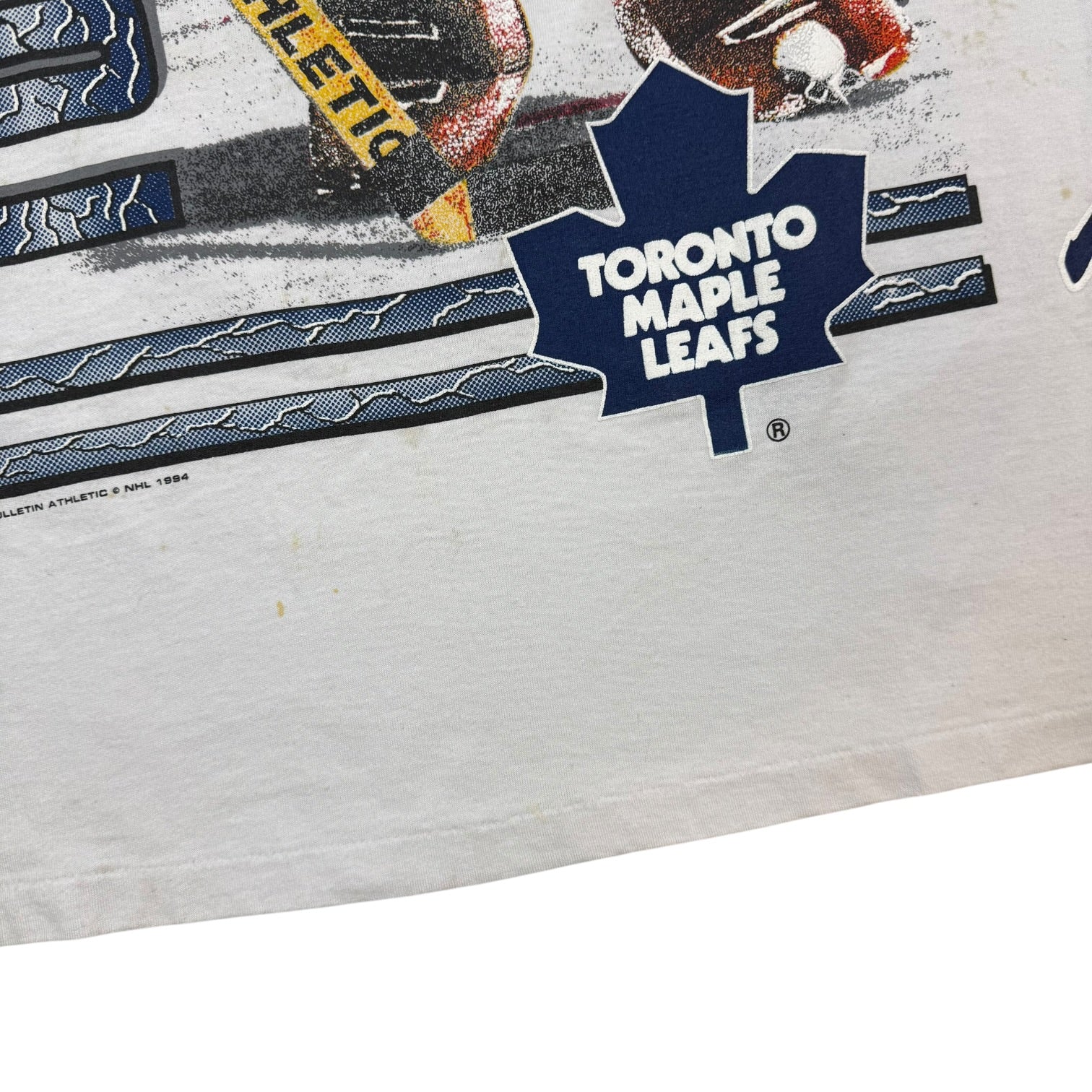 1994 Bulletin Toronto Maple Leafs AOP Tee Grey