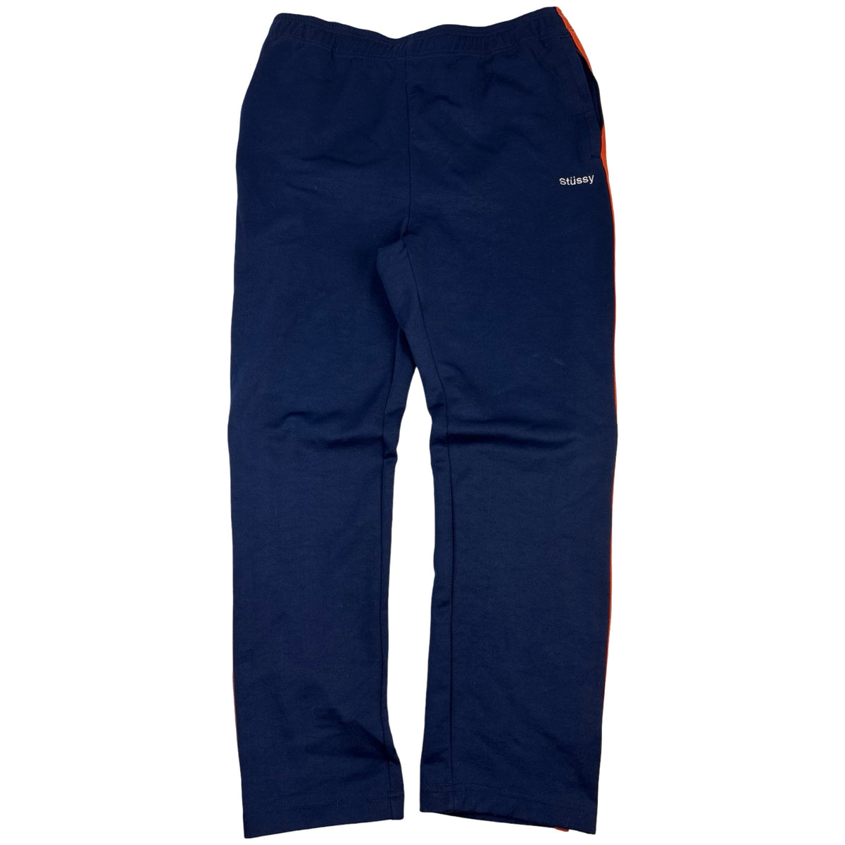 Stussy Poly Track Pant Navy/Orange