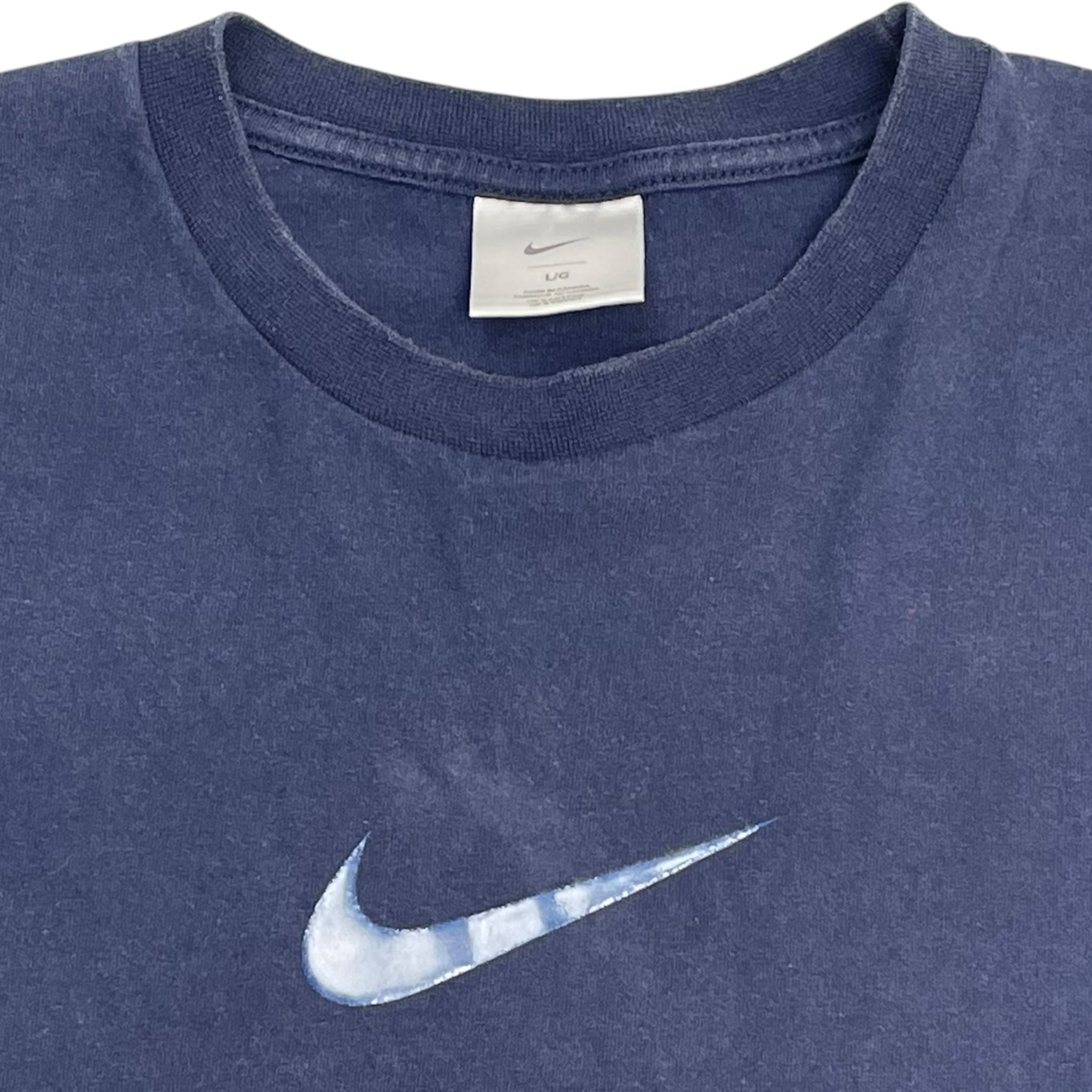 Vintage Y2K Nike Gel Center Swoosh T-Shirt