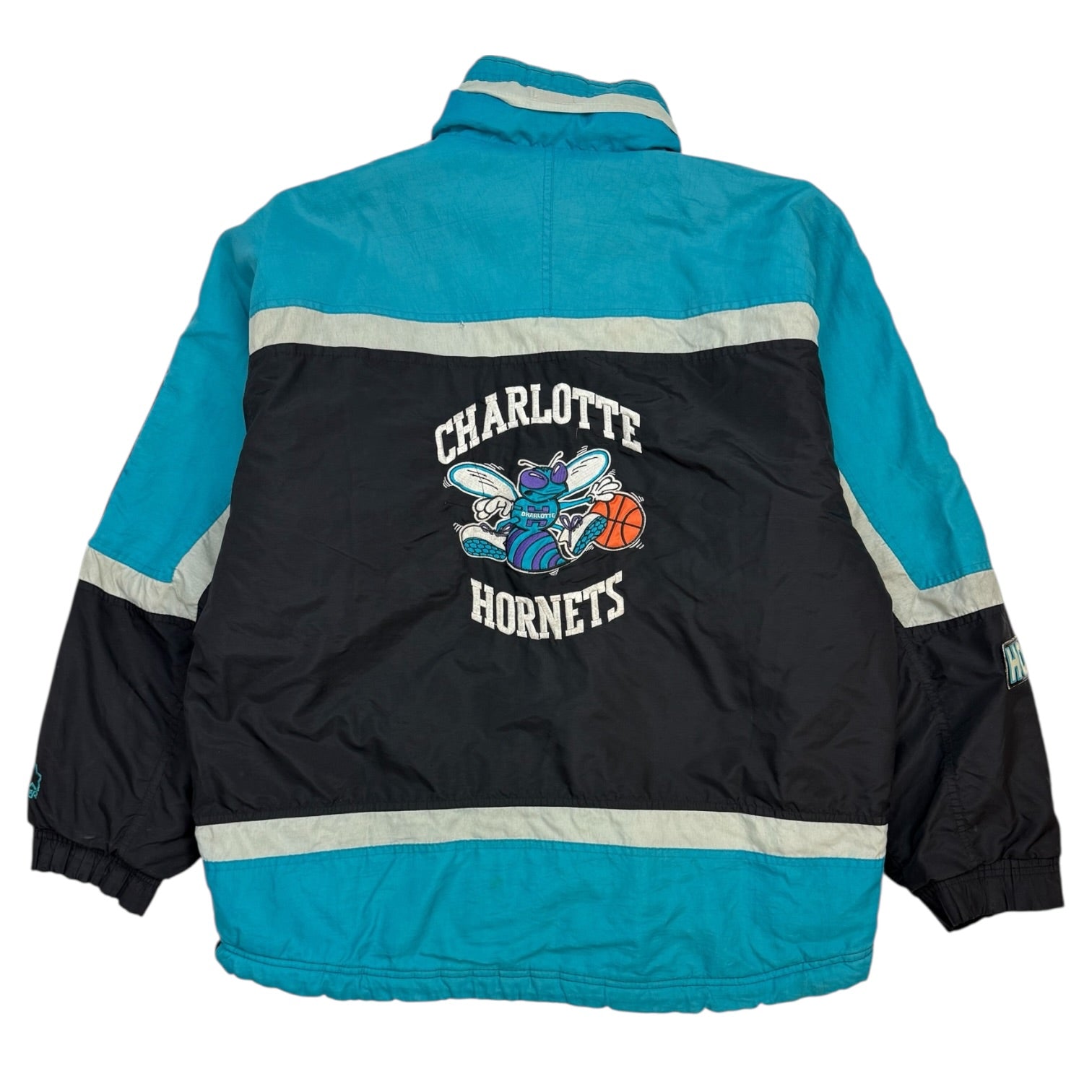 Vintage Charlotte Hornets Starter Jacket Teal/Black