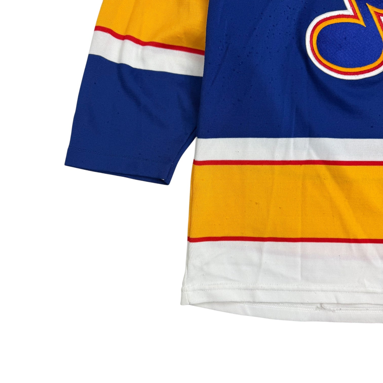 Vintage CCM St Louis Blues Jersey Blue/Yellow