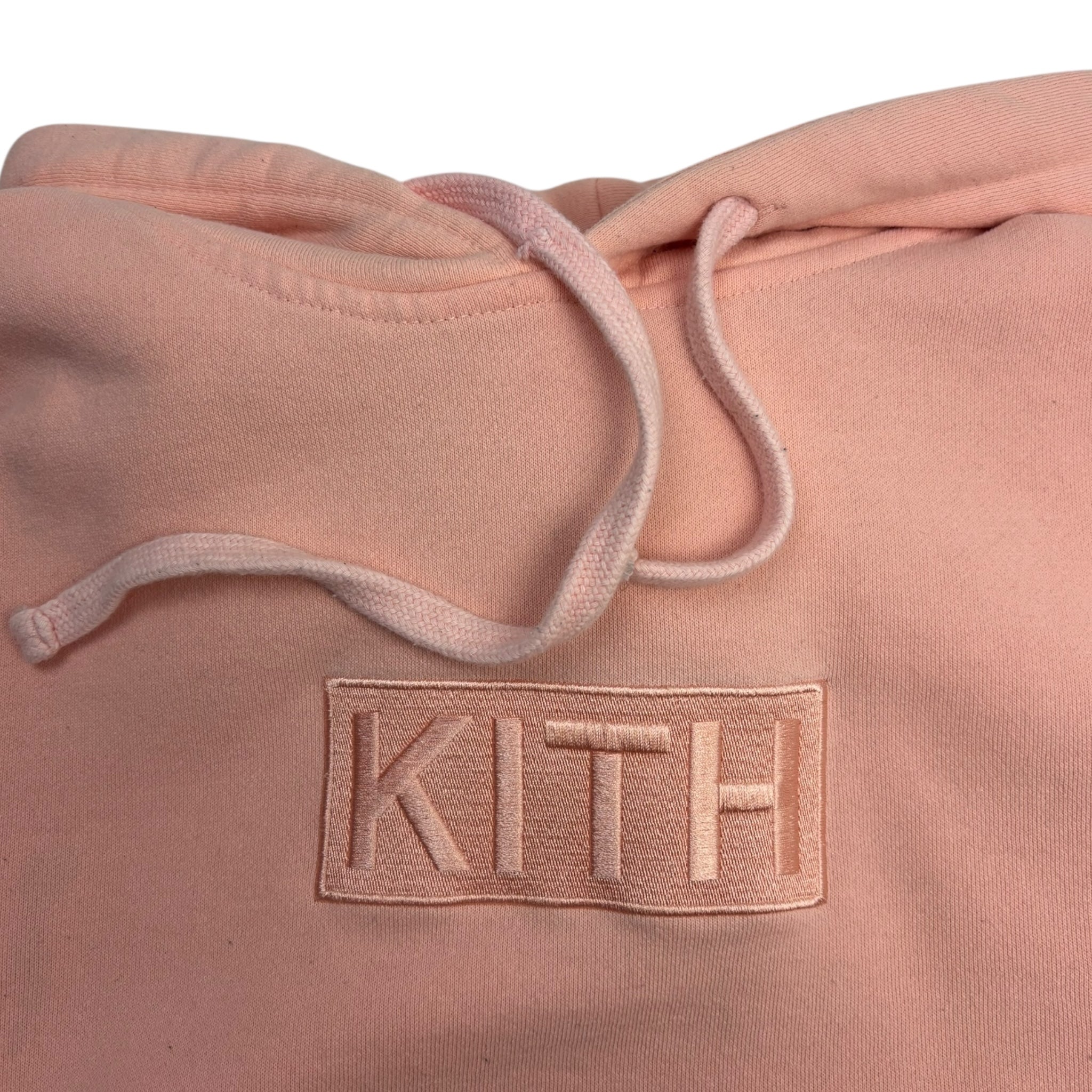 Kith Classic Logo Hoodie Pink