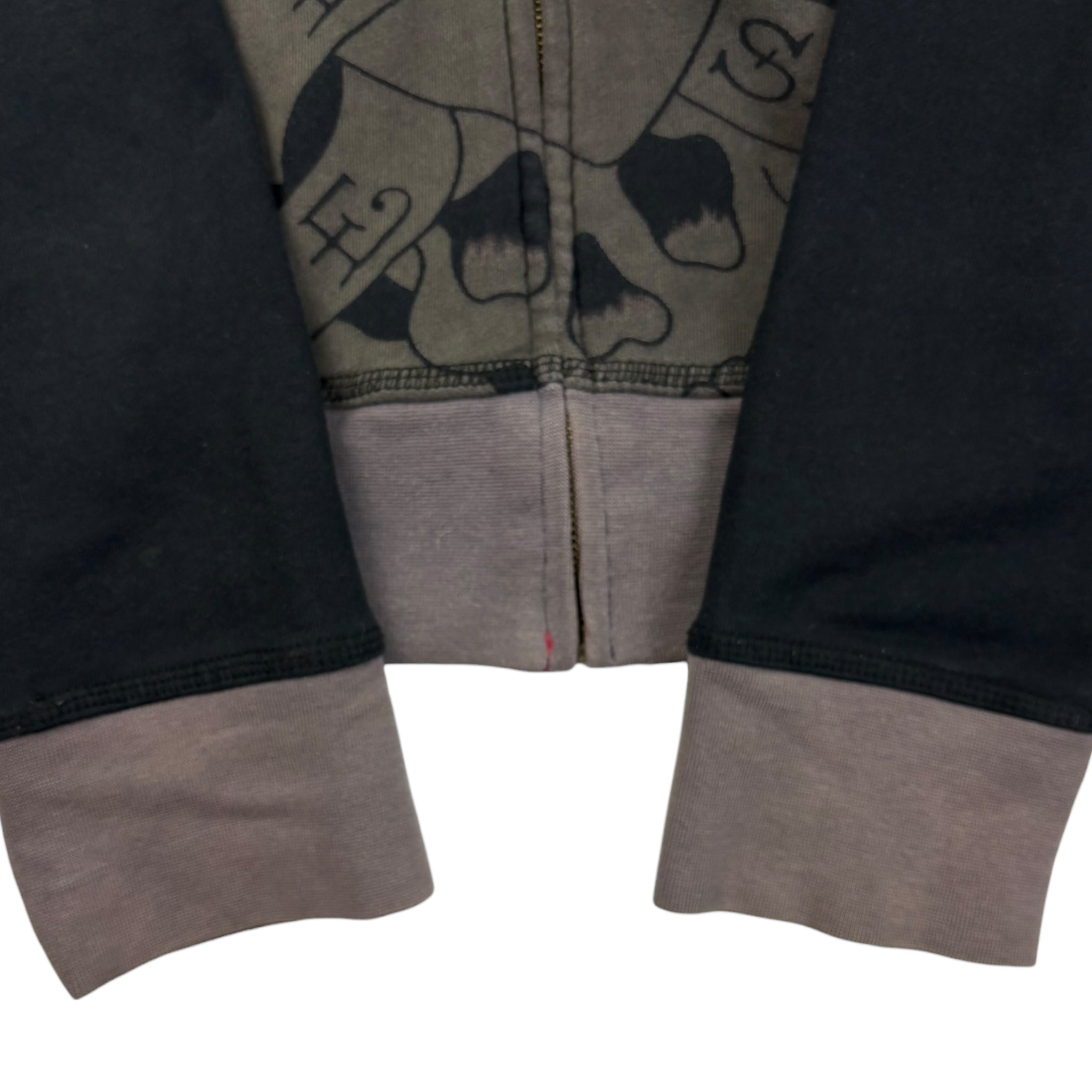 Vintage Y2K Ed Hardy Rhinestone Zip Hoodie