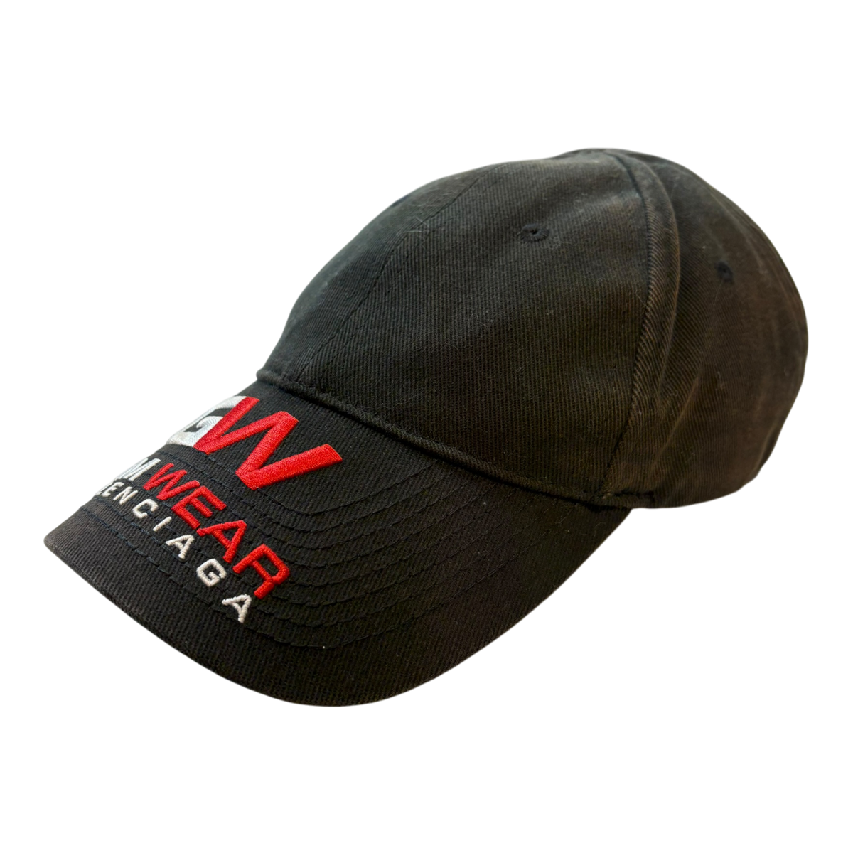 Balenciaga Gym Wear Baseball Cap Strapback Black