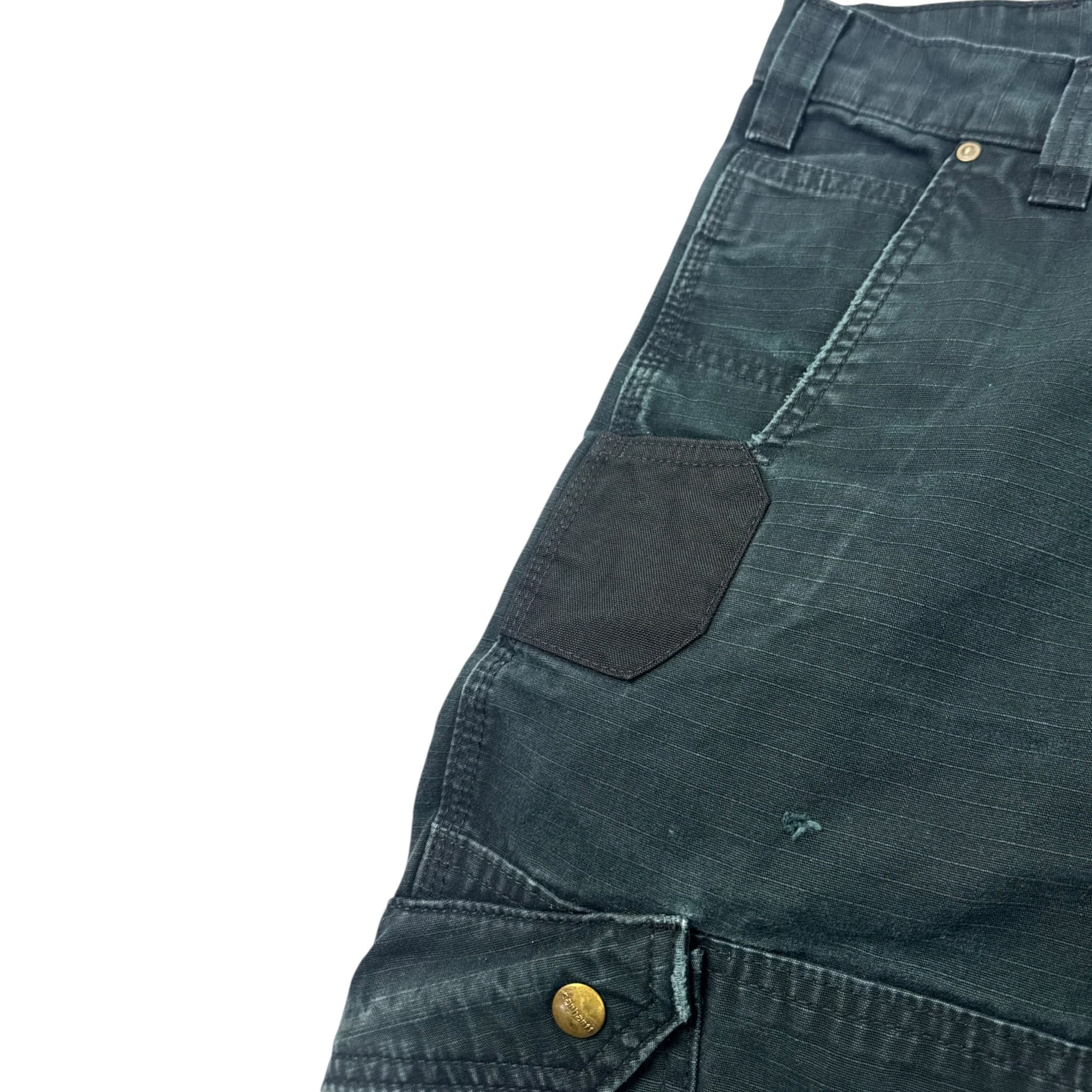 Vintage Carhartt Cargo Bottoms Faded Black