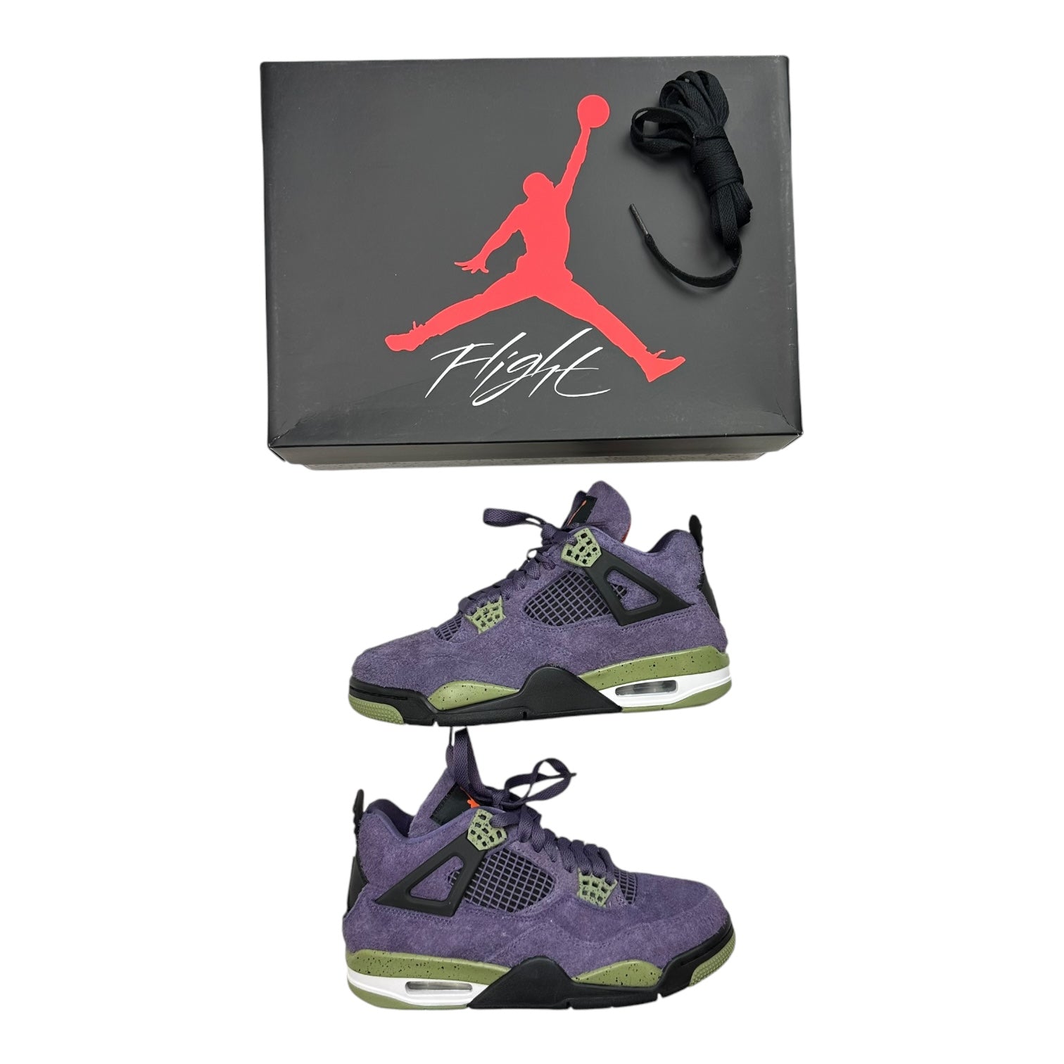 Jordan 4 Retro Canyon Purple (Women's) (Used) (W)