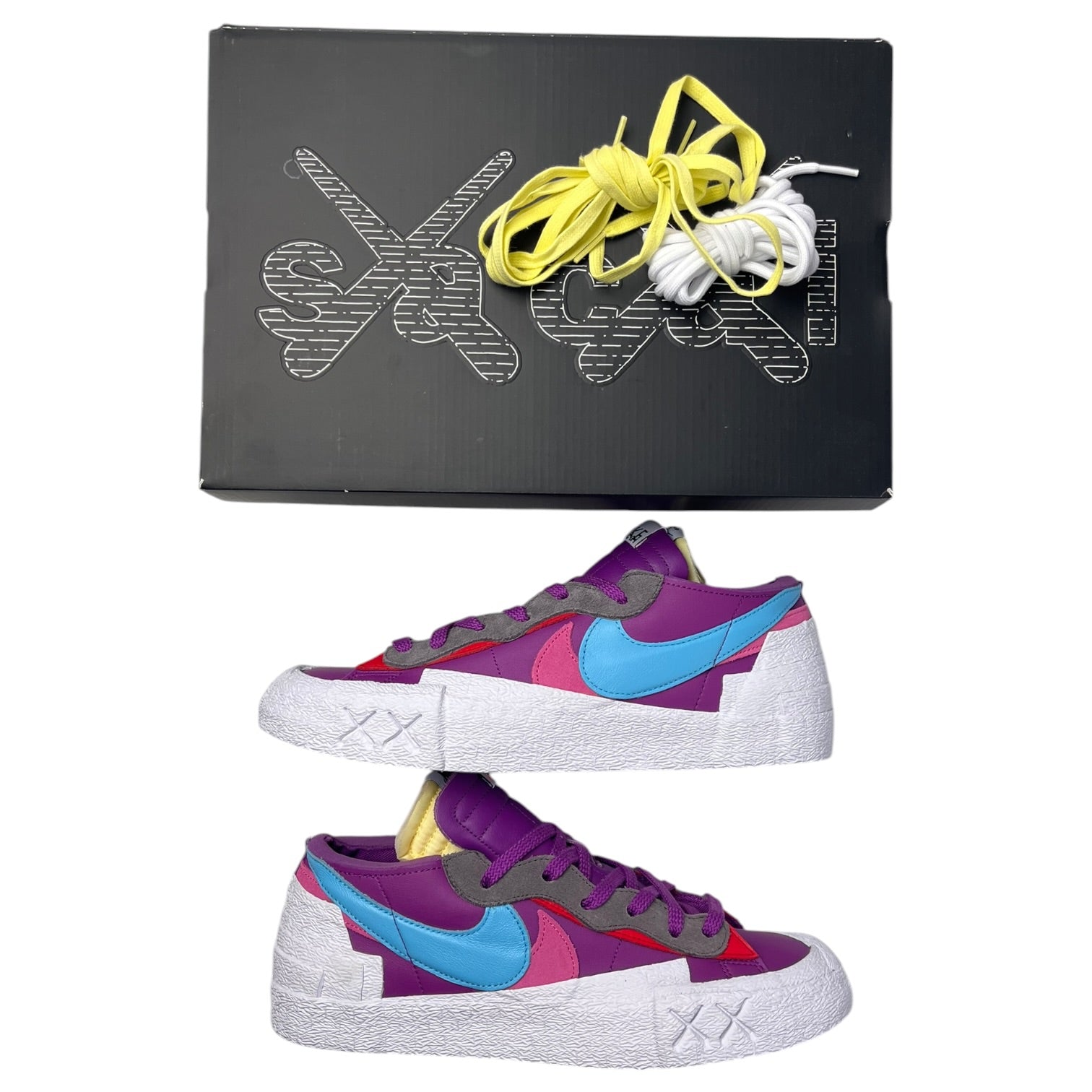 Nike Blazer Low Sacai Kaws Purple Dusk (Used)
