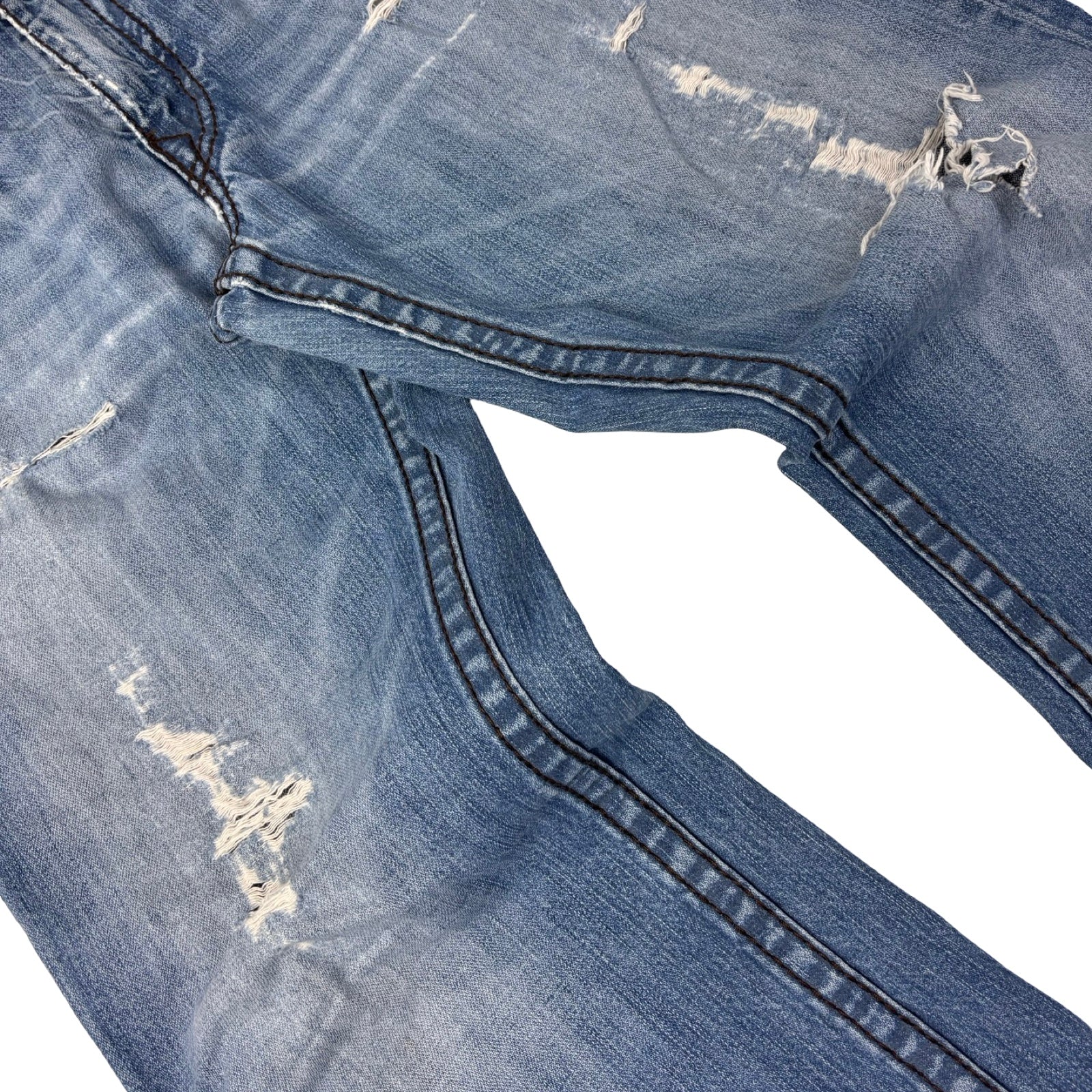 Vintage Y2K True Religion Rainbow Ricky Denim