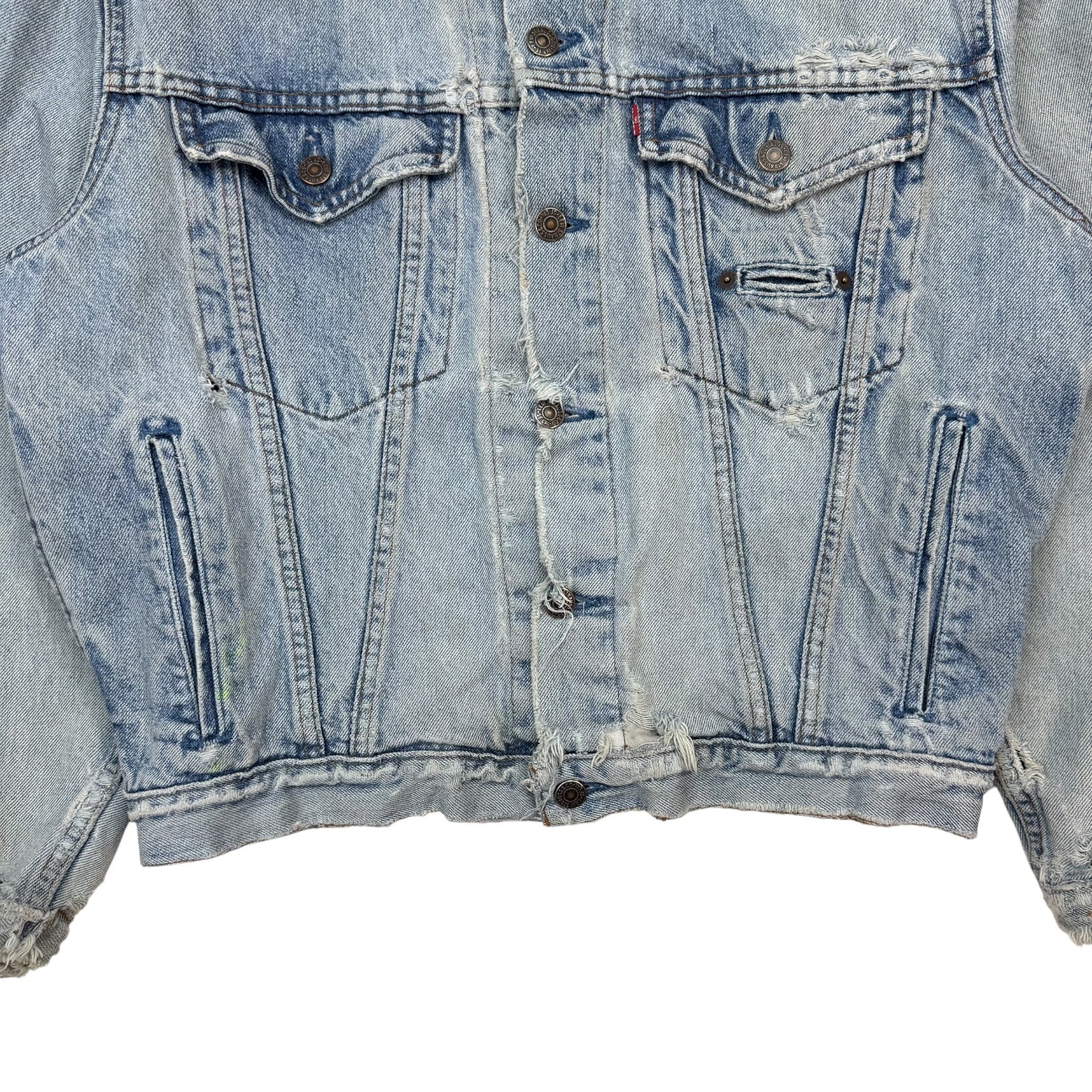 Vintage Levi’s Denim Button Up Jacket Light Wash