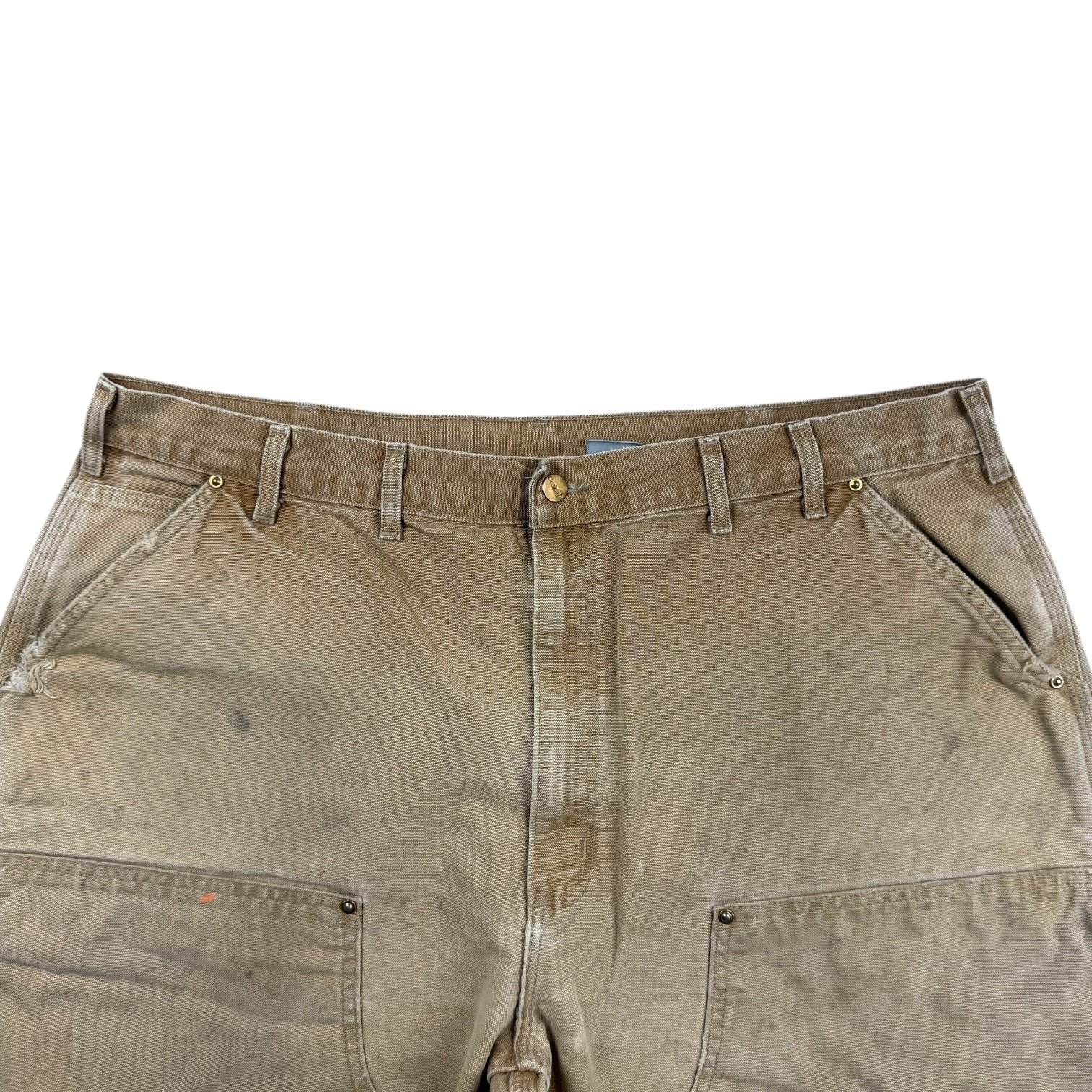Vintage Carhartt Double Knee Pants Tan