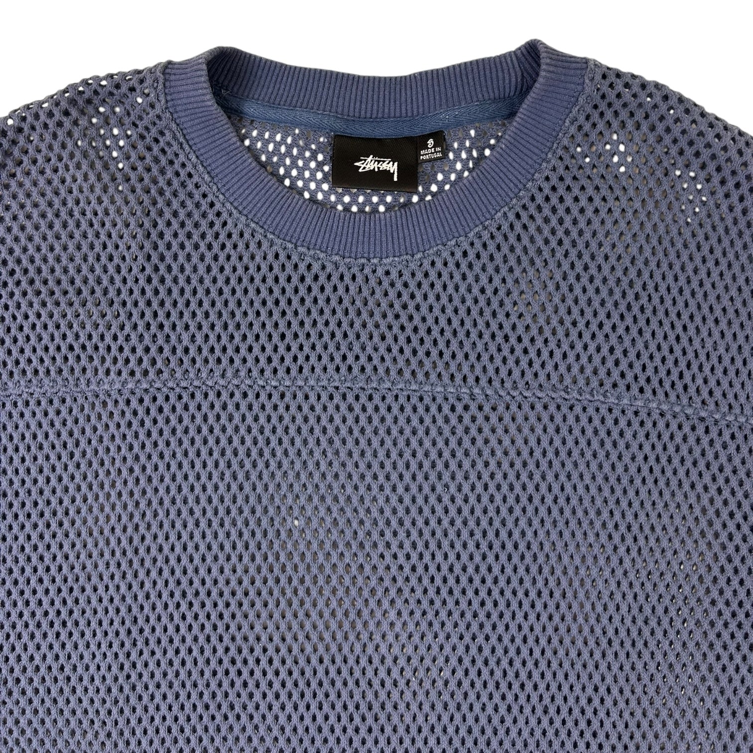 Stussy Team Mesh T-Shirt Blue