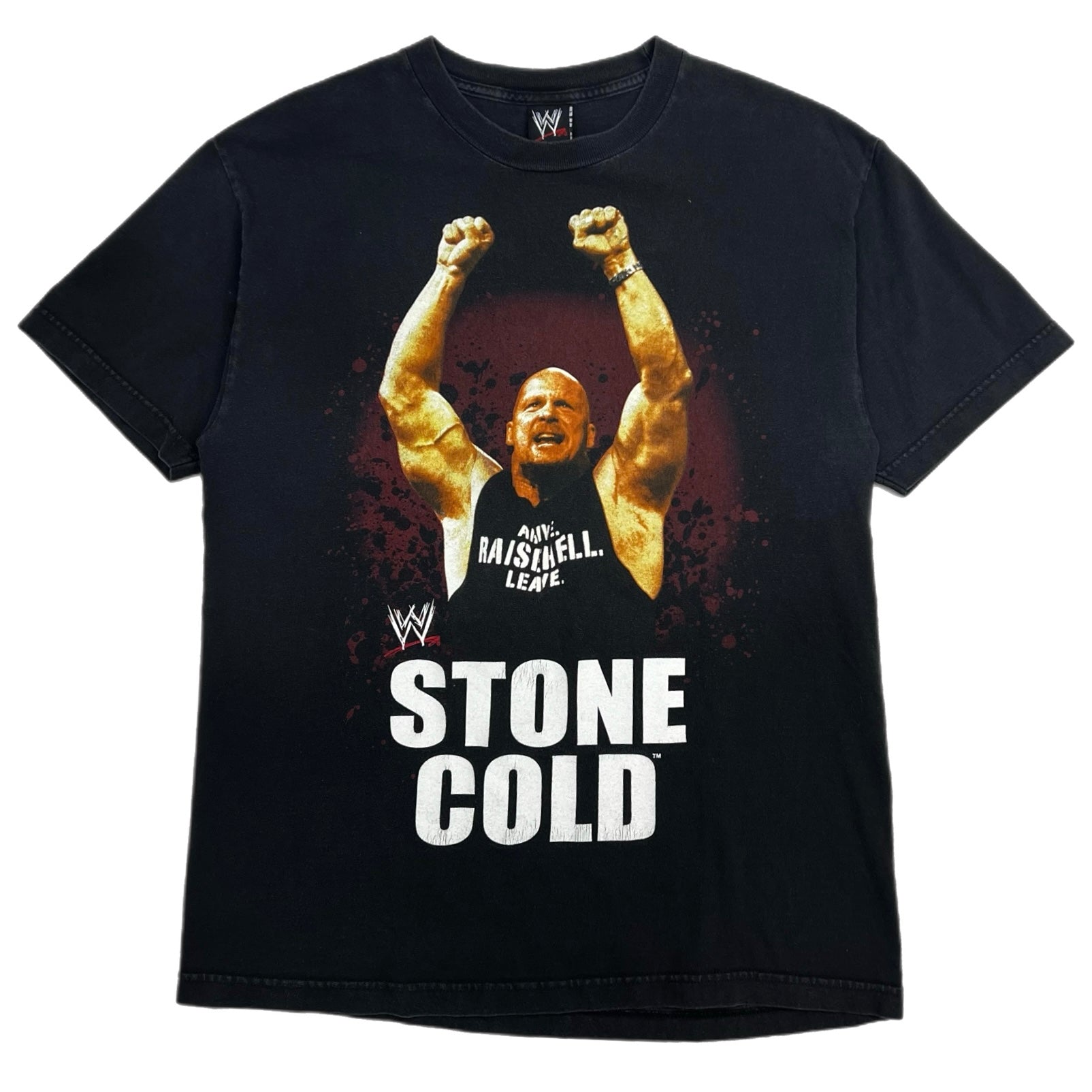 2007 WWE Stone Cold “Cause Stone Cold Said So!” Tee Black