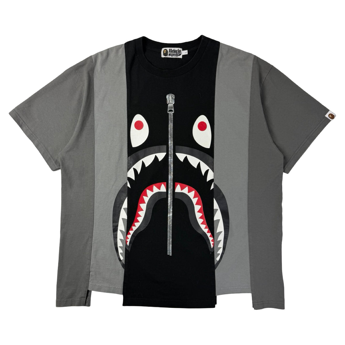 Bape Shark Relaxed Fit Tee Black/Grey