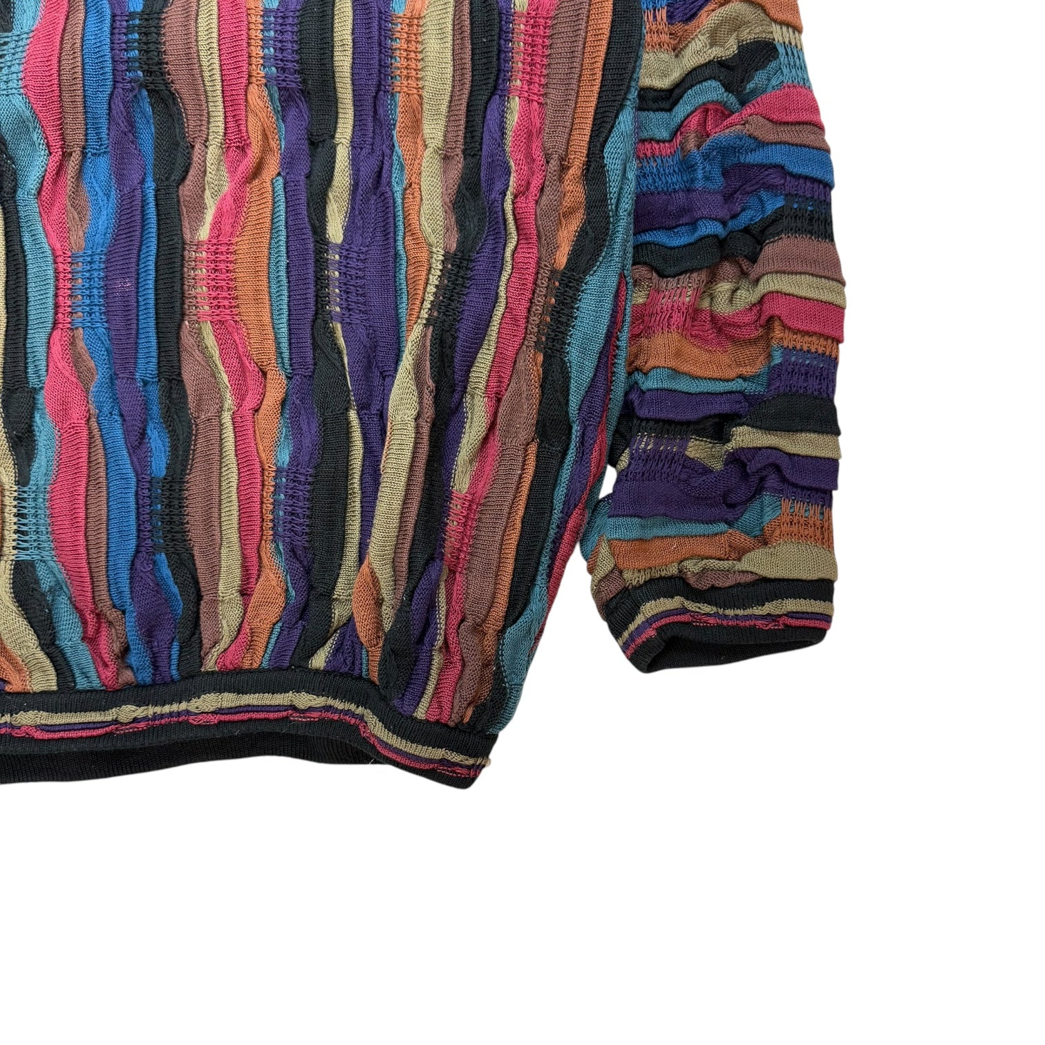 Vintage Tundra Cable Knit Sweater Multicolour