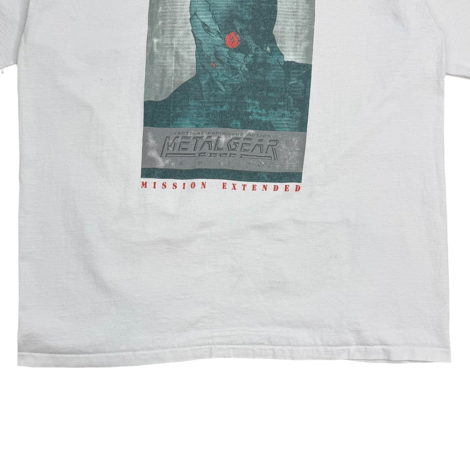Vintage Metal Gear Solid VR Missions Tee White