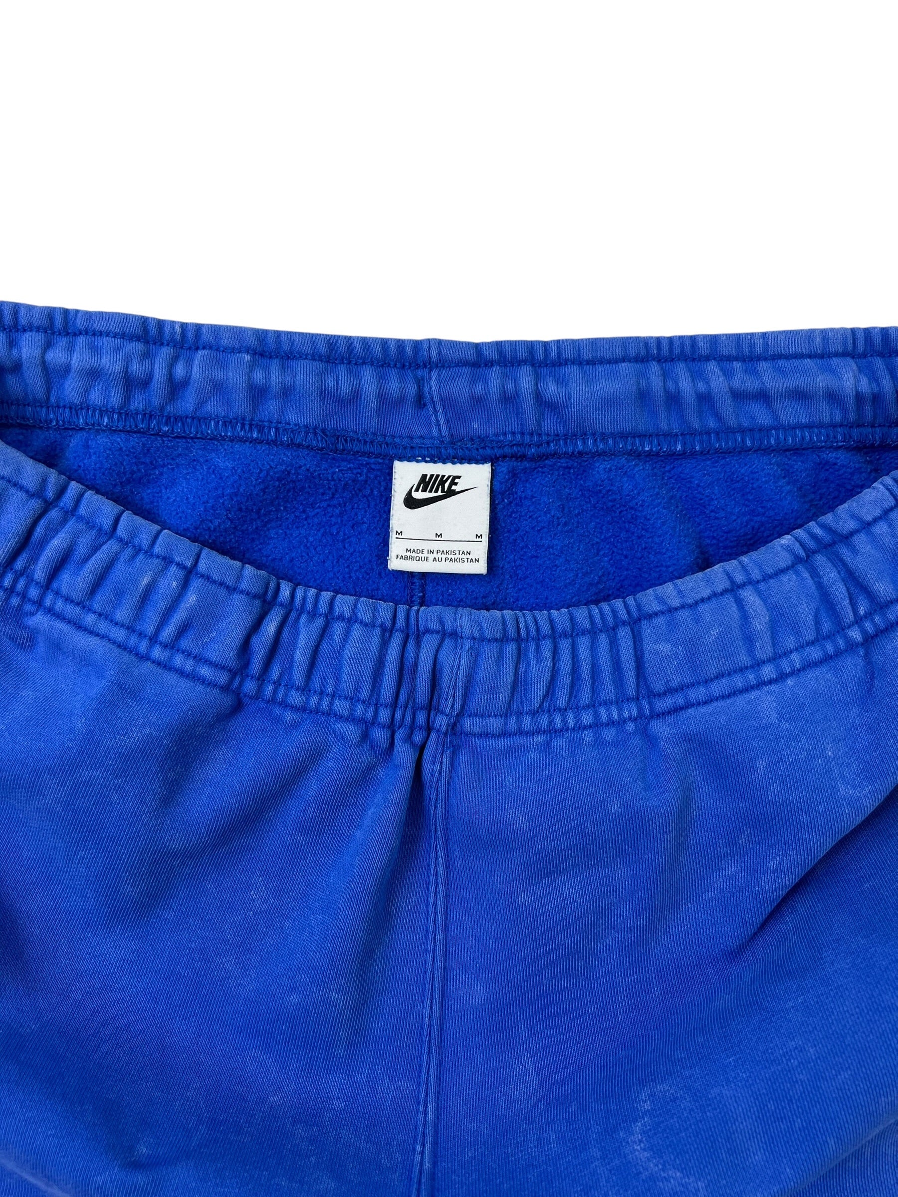 Nike x Stussy Washed Fleece Pants Blue
