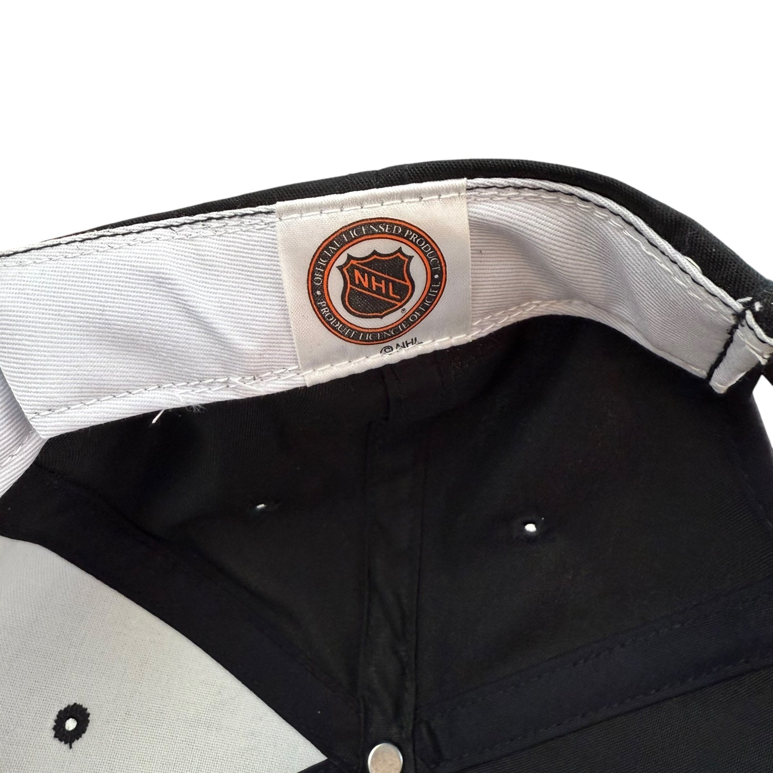 Vintage Sports Specialties Pittsburgh Penguins Logo Hat Black