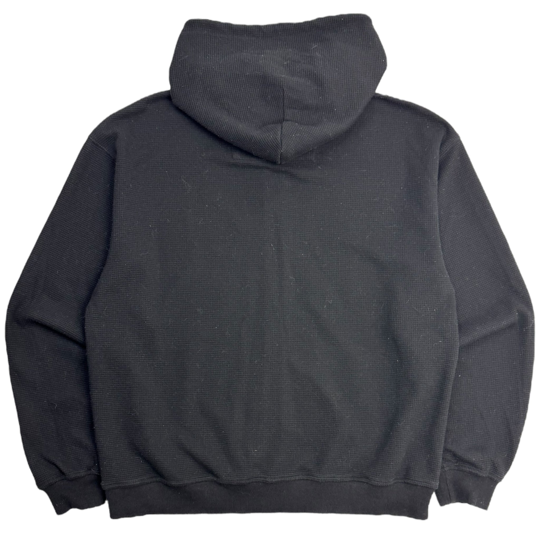 Carpet Company C-Star Thermal Zip Hoodie Black