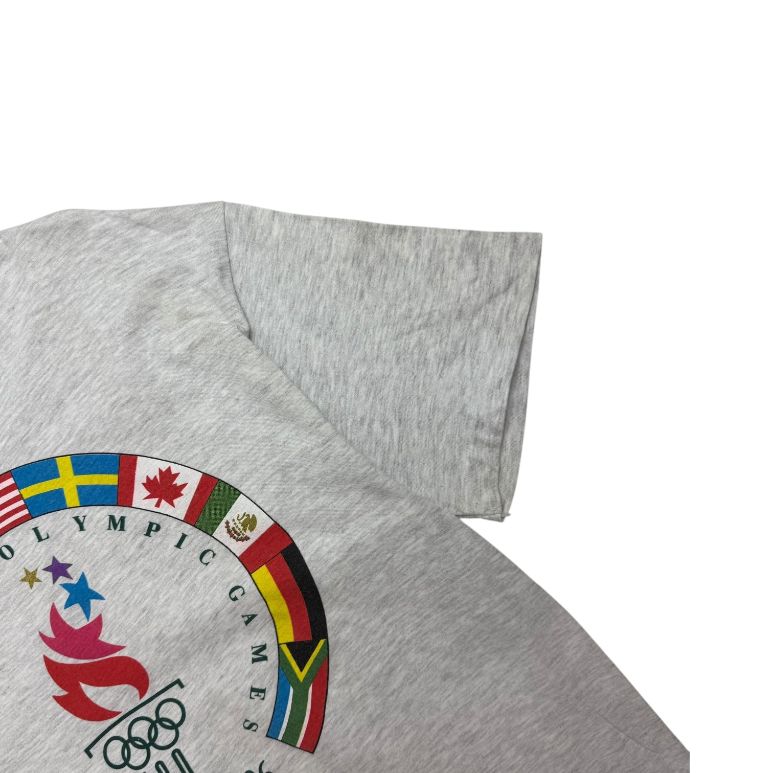 1996 Atlanta Olympics Tee Light Grey